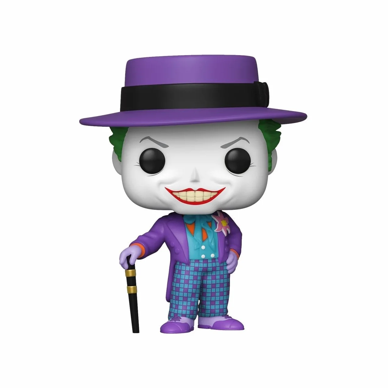 Funko POP! Heroes: DC Batman 1989 - Joker z kapeluszem - 1/6 szans na rzadki wariant pościgu - DC Comics - kolekcjonerska figurka winylowa - pomysł na prezent - oficjalny towar