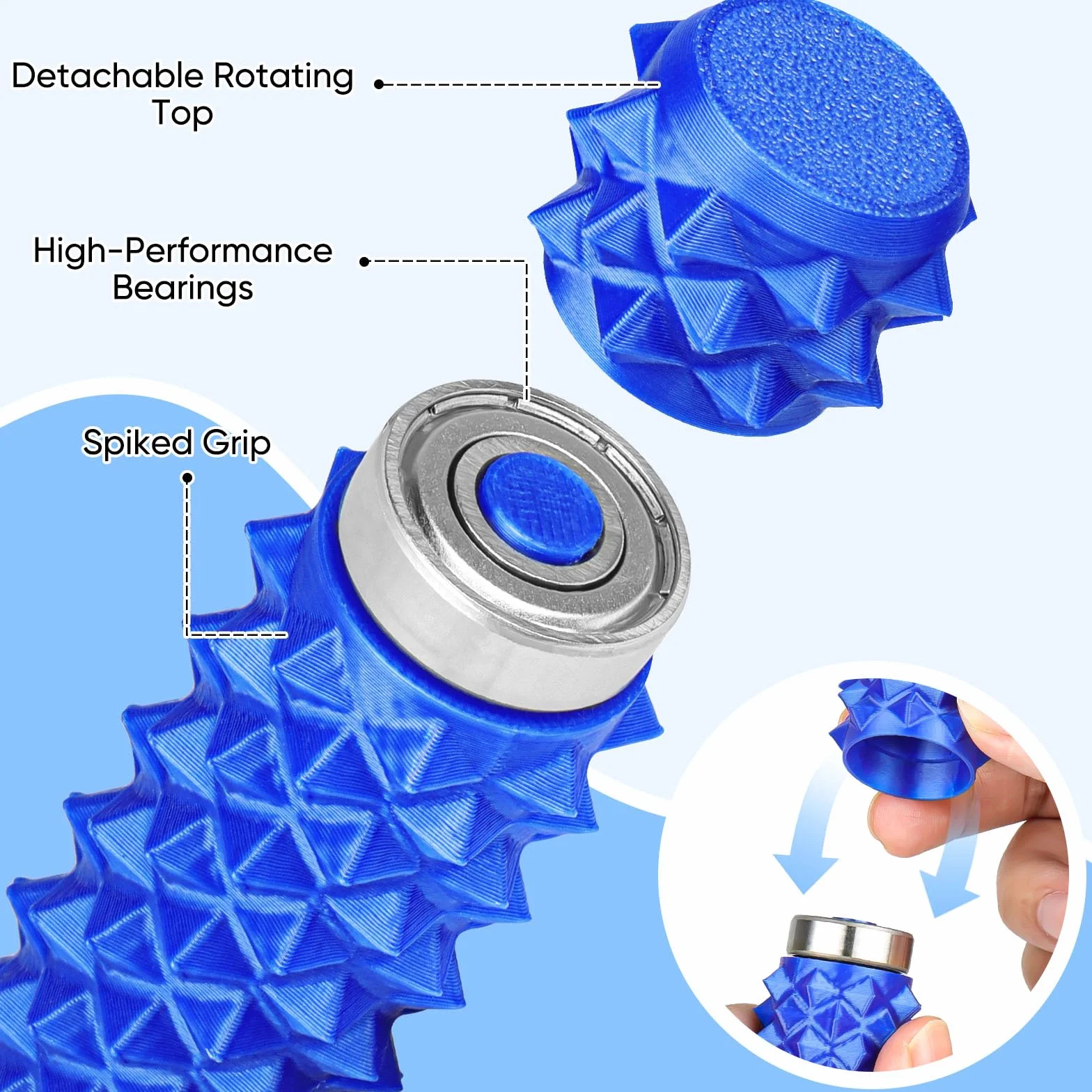 Little Ouchies Spiky Pain Fidget Toys 2-częściowy zestaw zabawek sensorycznych ADHD