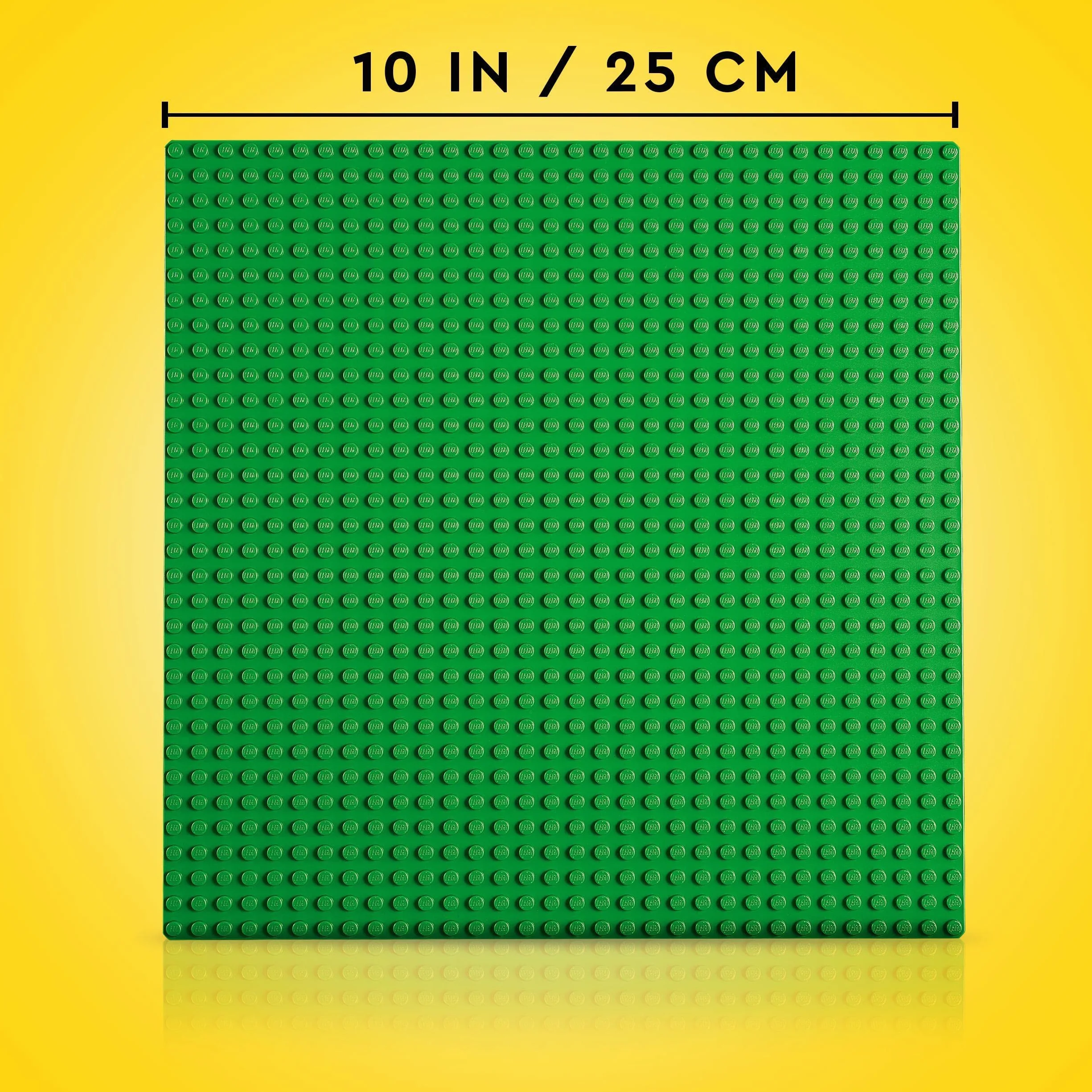 LEGO 11023 Classic Zielona Płytka Konstrukcyjna pod Klocki, Pomysł na Prezent na Urodziny dla Chłopców i Dziewczynek od 4 lat