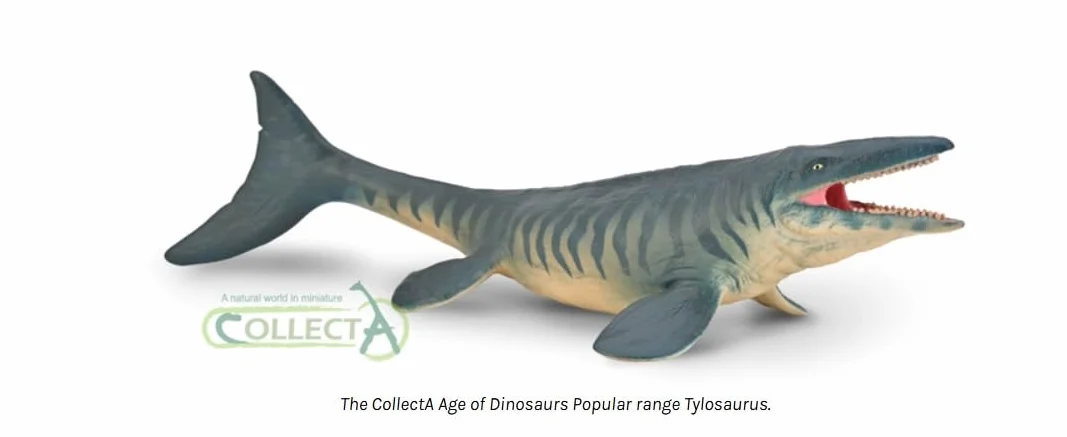 Collecta - Tylosaurus - Figurka kolekcjonerska dinozaura - Rozmiar L - +3 (Deqube 90180048)