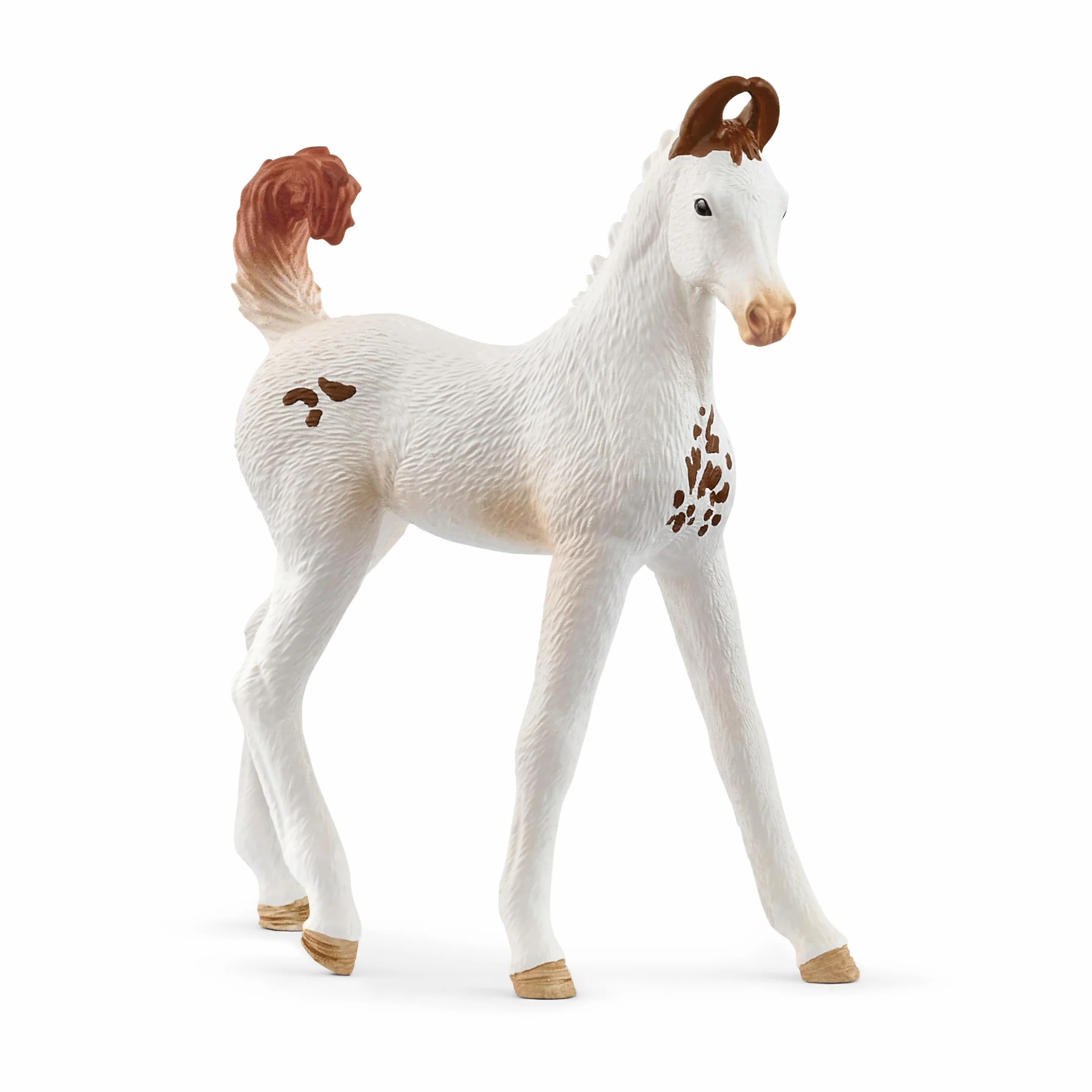 schleich HORSE CLUB | Źrebię Marwari 14896 | Szczegółowa figurka konia | Prezent dla dziewczynek i chłopców | Zabawka dla dzieci od 5 lat | 7 × 3 × 8 cm