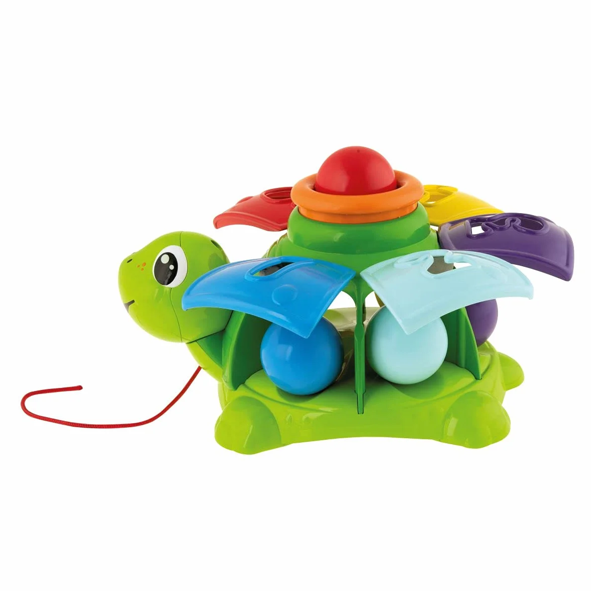 Chicco Sorter Żółwik, Elektroniczny Sorter Kształtów z 5 Kulkami do Dopasowywania, Zabawnymi Ćwiczeniami Manualnymi i Melodiami - Zabawki Edukacyjne dla Dzieci 1-4 lat