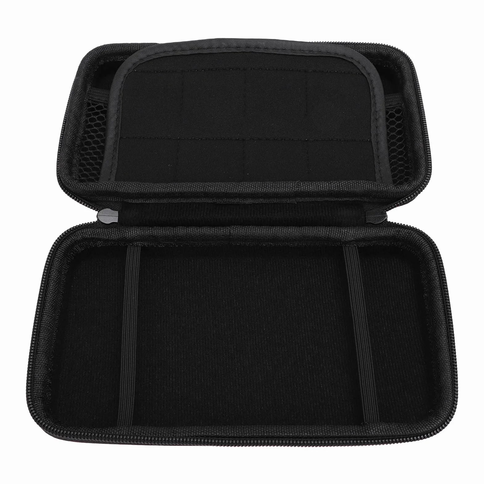 Futerał do Przenoszenia Konsoli do Gier, Twarda Torba Podróżna Ochronna na Nowe 2DS XL, 2DS LL, NOWOŚĆ 3DS, 3DS z 8-gniazdowym Uchwytem na Kartridże, Lekka i Przenośna,
