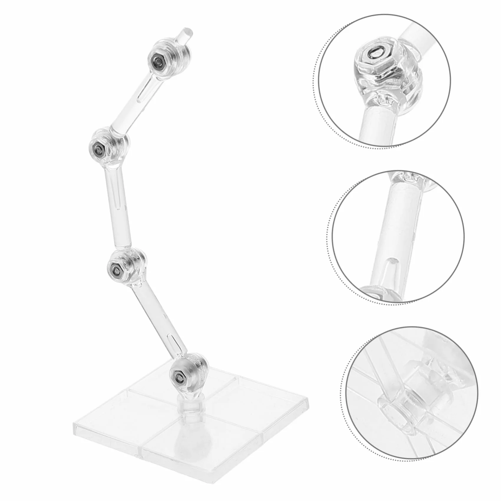 Toyvian Figurka stojąca modele na biurko figura uchwyt figurka wsparcie ekspozycja figurka stojak figurka stojak zabawka uchwyt model regał Action figurka uchwyt tworzywo sztuczne