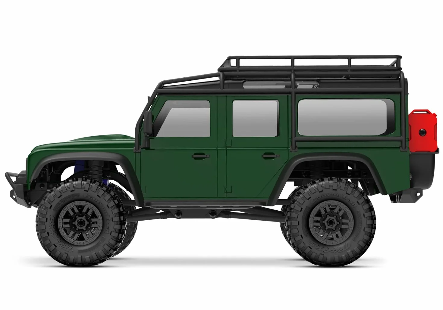 Traxxas TRX-4m LR Defender 4x4 Brushed 1:18 Auto RC Electric Crawler Napęd na 4 koła (4WD) gotowy do pracy (RTR)