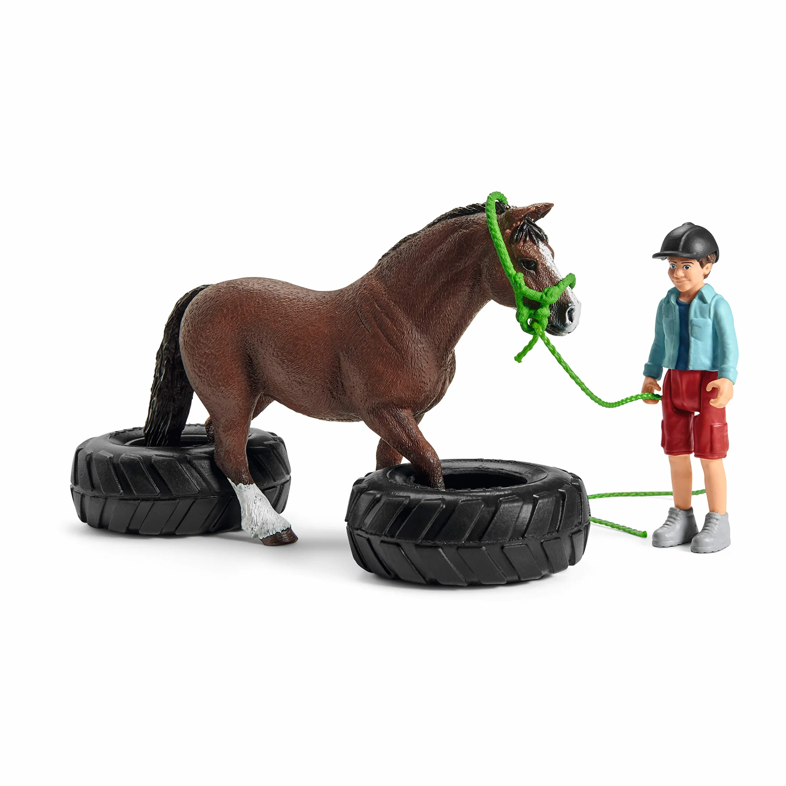 Schleich Slh42482 Wyścig Zręcznościowy Dla Kuców