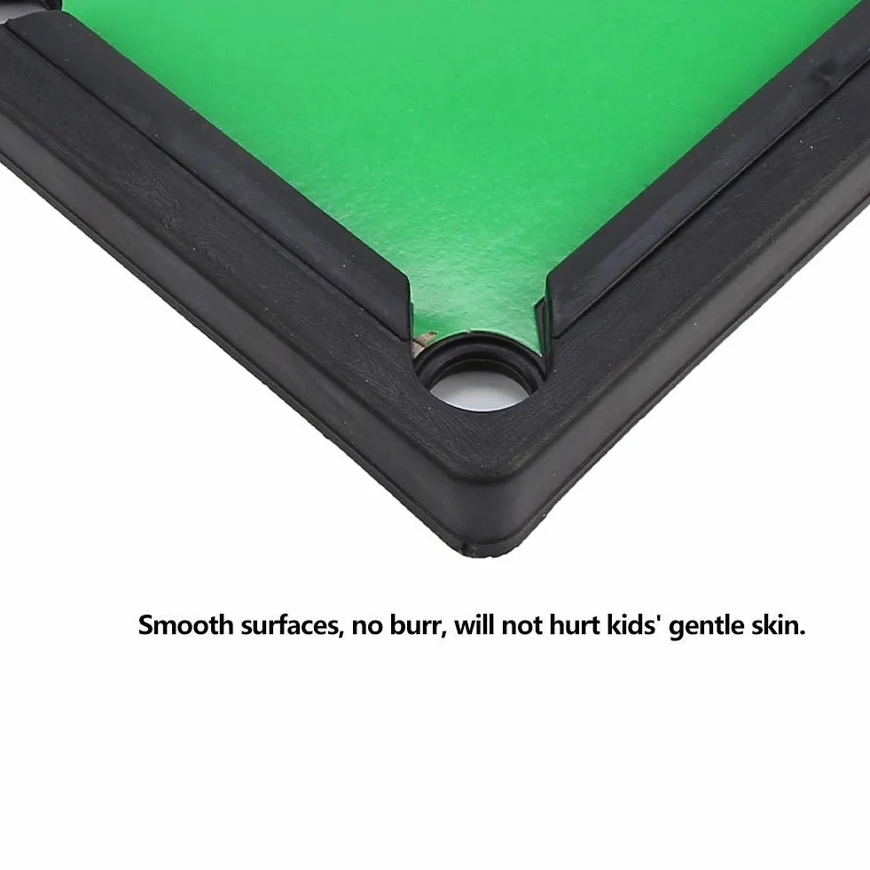 Mini-Tisch-Pool-Set, High Simulation Light Billard Mini-Spielset Mini-Billardtisch für Kinder Spielzeug 13x9,5x2,6 Zoll