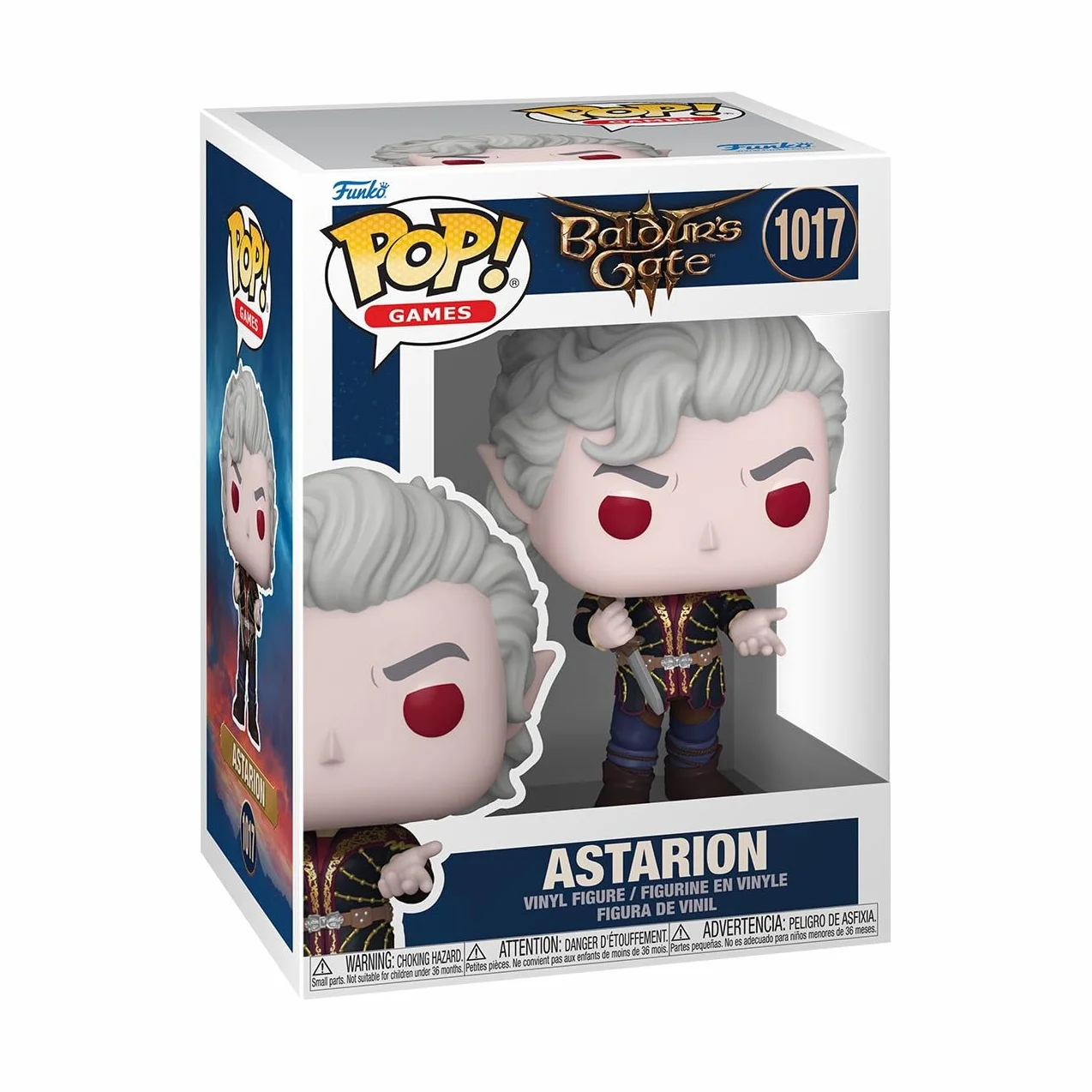Funko Pop! Gry: Baldur's Gate - Astarion - 1/6 szansy na wariant Chase - Baldur's Gate 3 - Figurka kolekcjonerska winylowa - pomysł na prezent - oficjalny towar - Gry wideo Fani