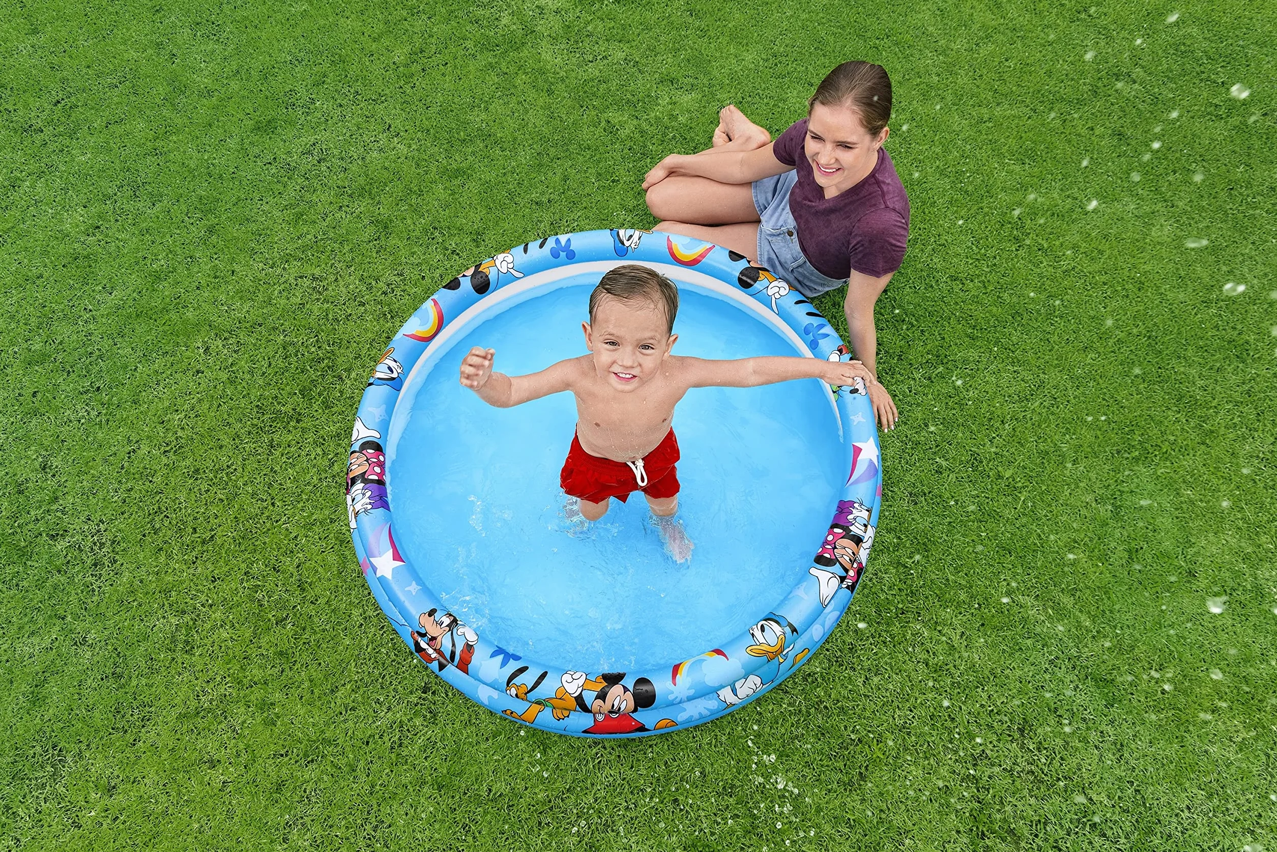 Bestway Disney Junior brodzik Mickey & Friends Ø 122 x 25 cm, okrągły