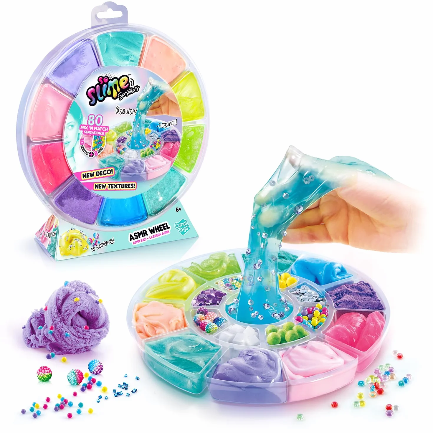 Canal Toys - Koło Slime ASMR, wielokolorowe