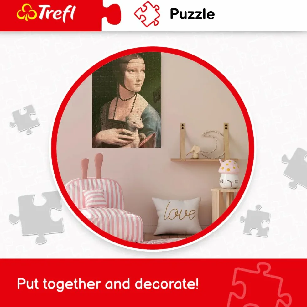 Trefl Canal Grande, Wenecja Puzzle Panoramiczne 1000 Elementów o Wysokiej Jakości Nadruku, od 12 lat