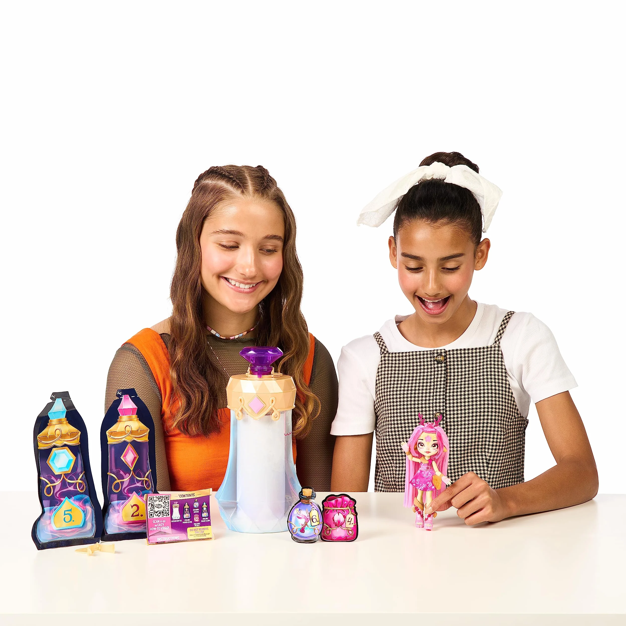 Magic Mixies - Pixlings - S1 - Deerlee Różowy (30445)