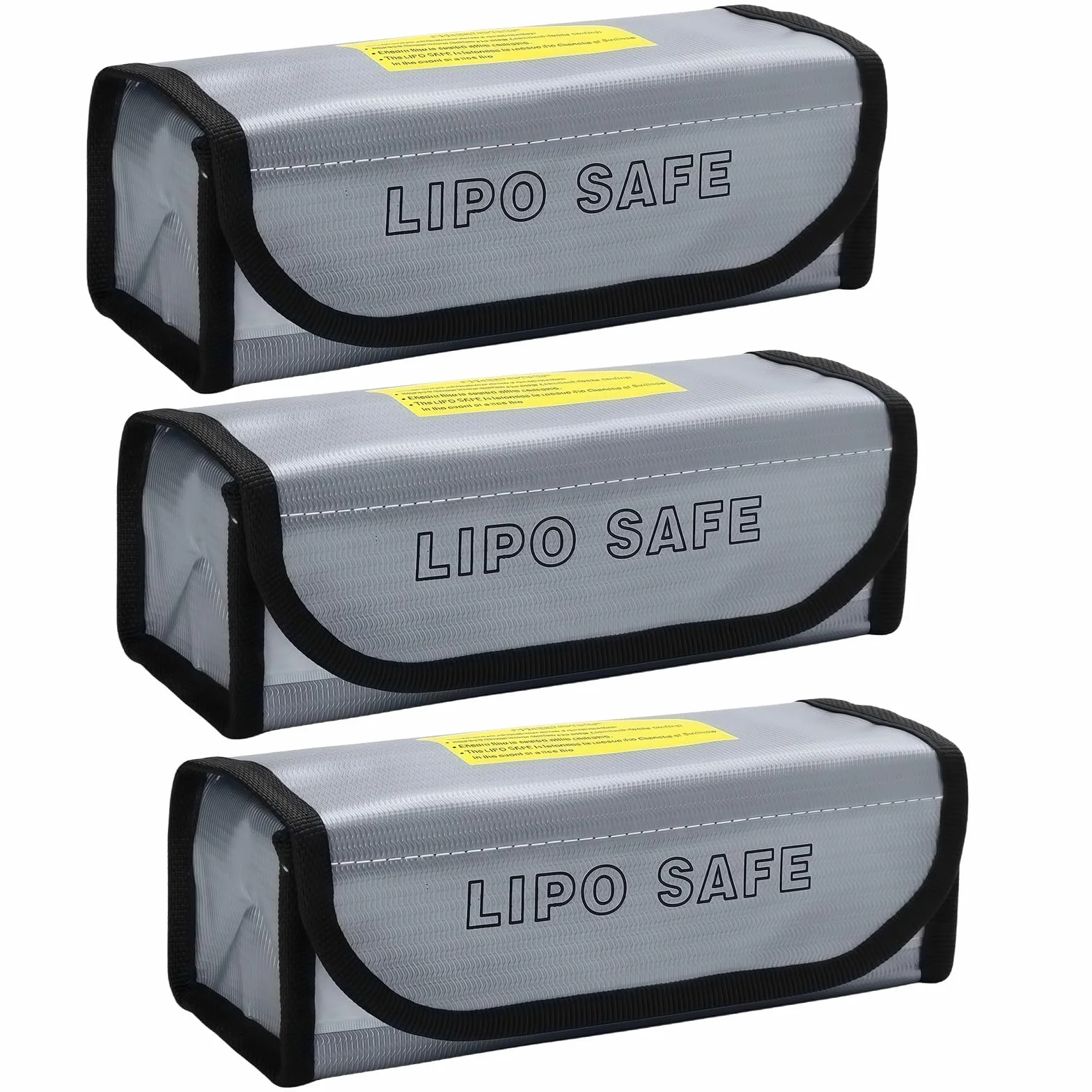 Lipo Safe Bag, 3 sztuki, ognioodporna torba do przechowywania, piękna i trwała, nadaje się do przechowywania i transportu