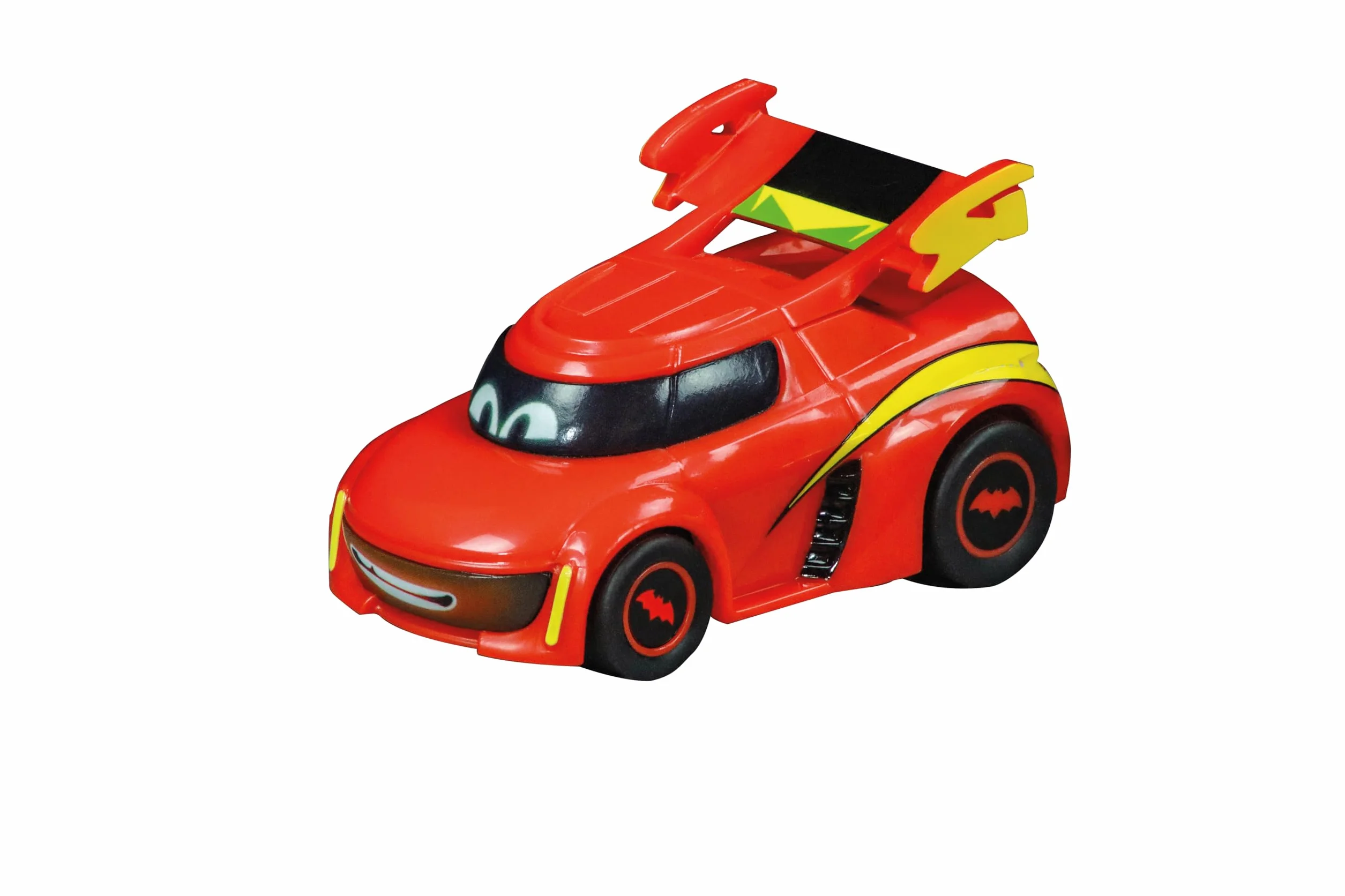Carrera - 20065031 - Batwheels Redbird | skala 1:50 pojazd | ekscytujące przygody na torze wyścigowym | bogaty w szczegóły design | licencja DC | w zestawie 1 pojazd | natychmiast gotowy do użycia dla