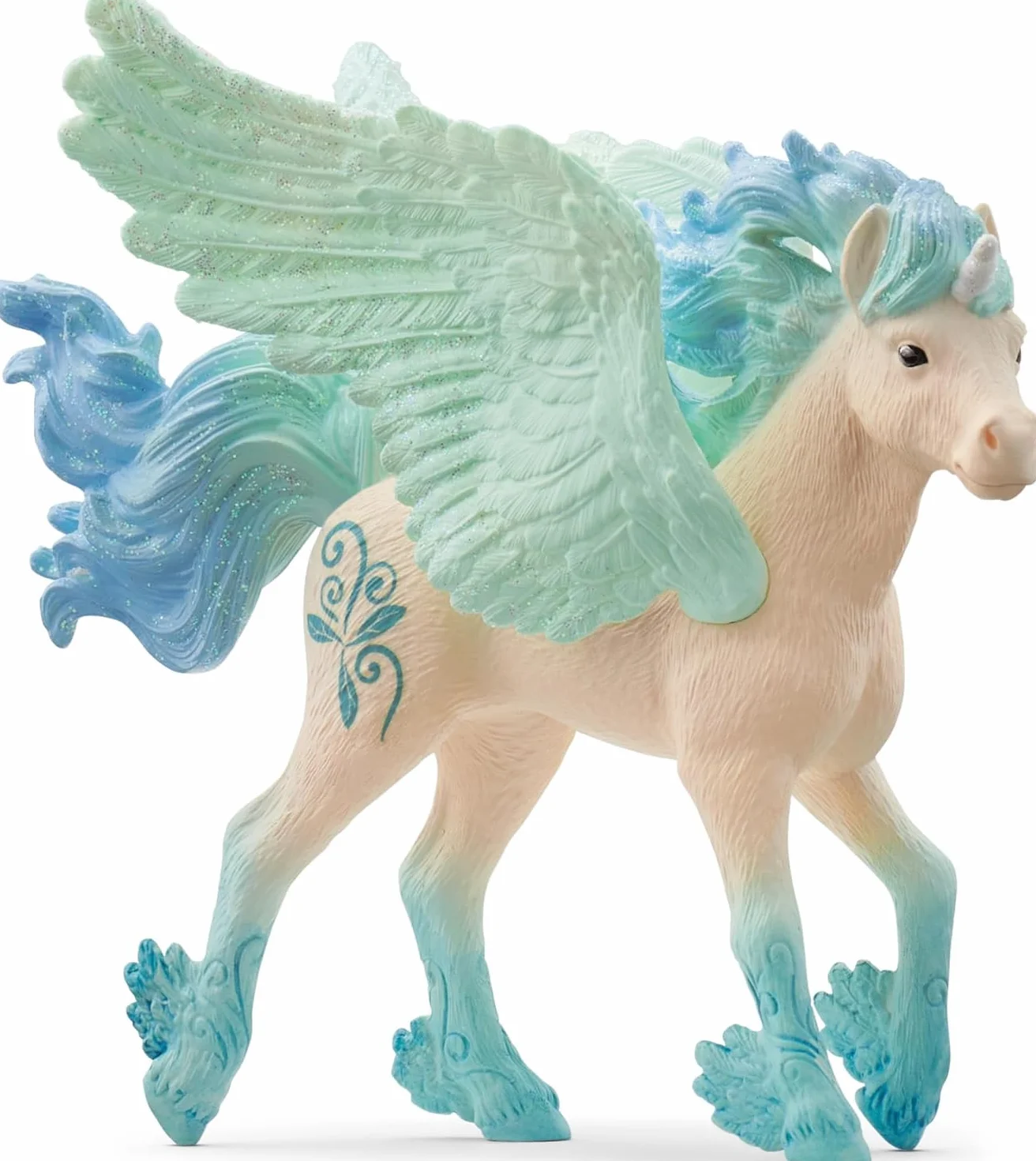 schleich 70824 Źrebię jednorożca wiatru, od 5 lat, BAYALA - figurka, 3 x 10 x 9 cm