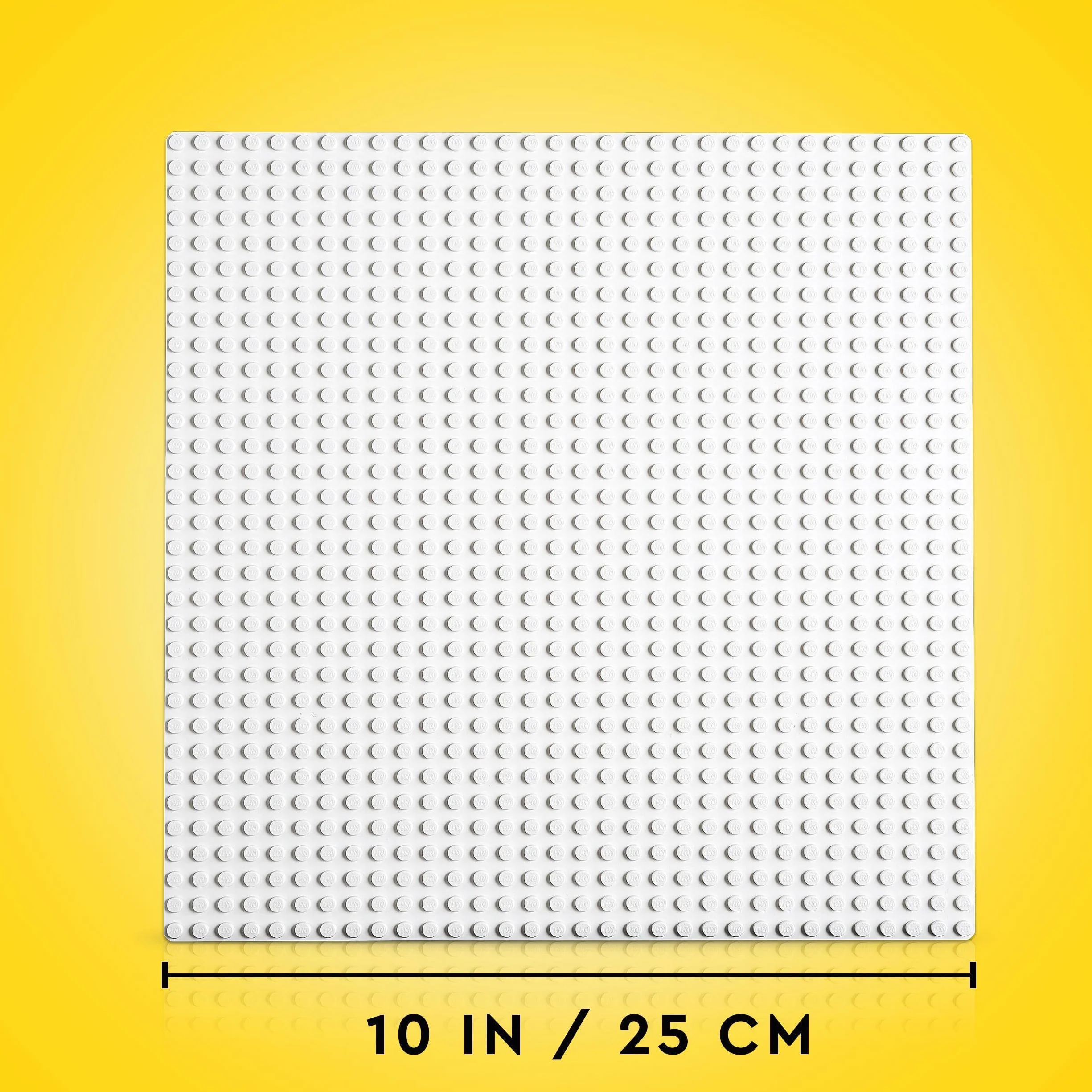 LEGO 11026 Classic Biała Płytka Konstrukcyjna pod Klocki, Prezent dla Dzieci od 4 lat