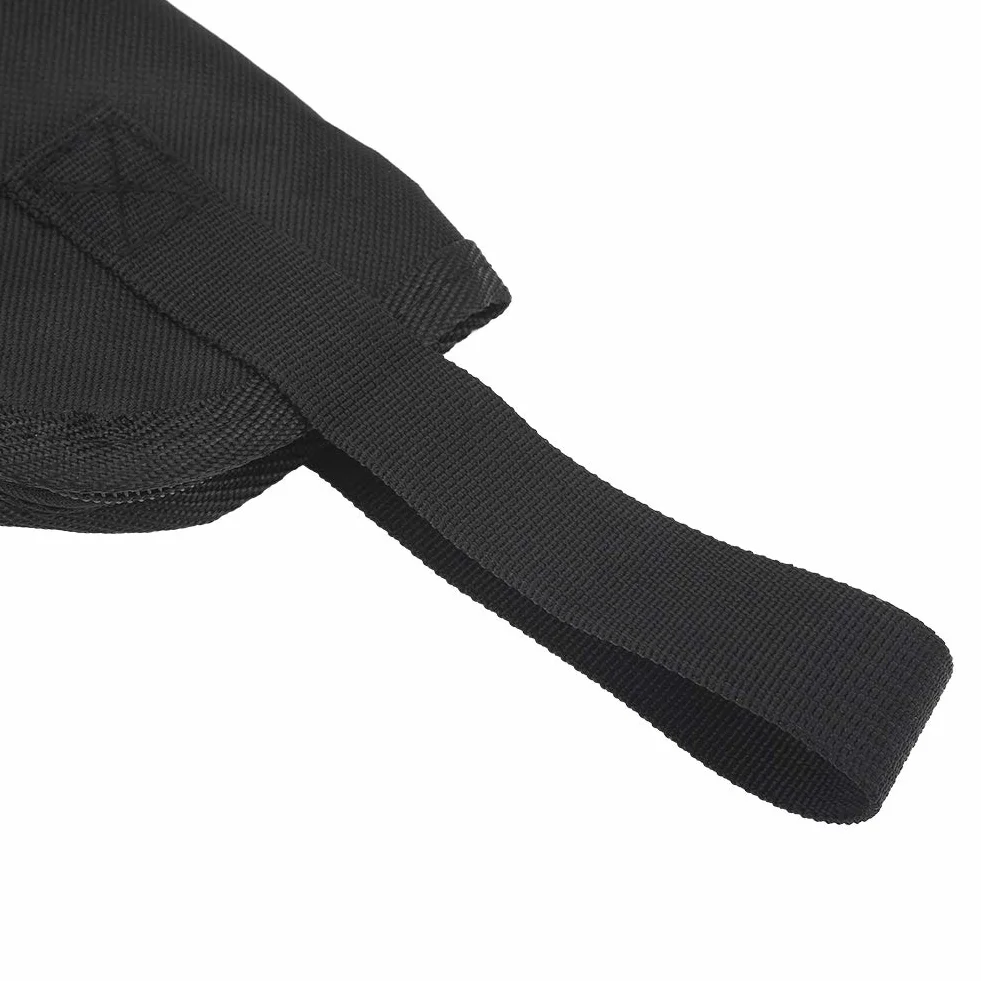 Torba na pałki perkusyjne, 600D Oxford Cloth Zipper Design Wodoodporny zamek błyskawiczny wysokiej jakości Lekki, trwały uchwyt na pałki perkusyjne, młotki do domu