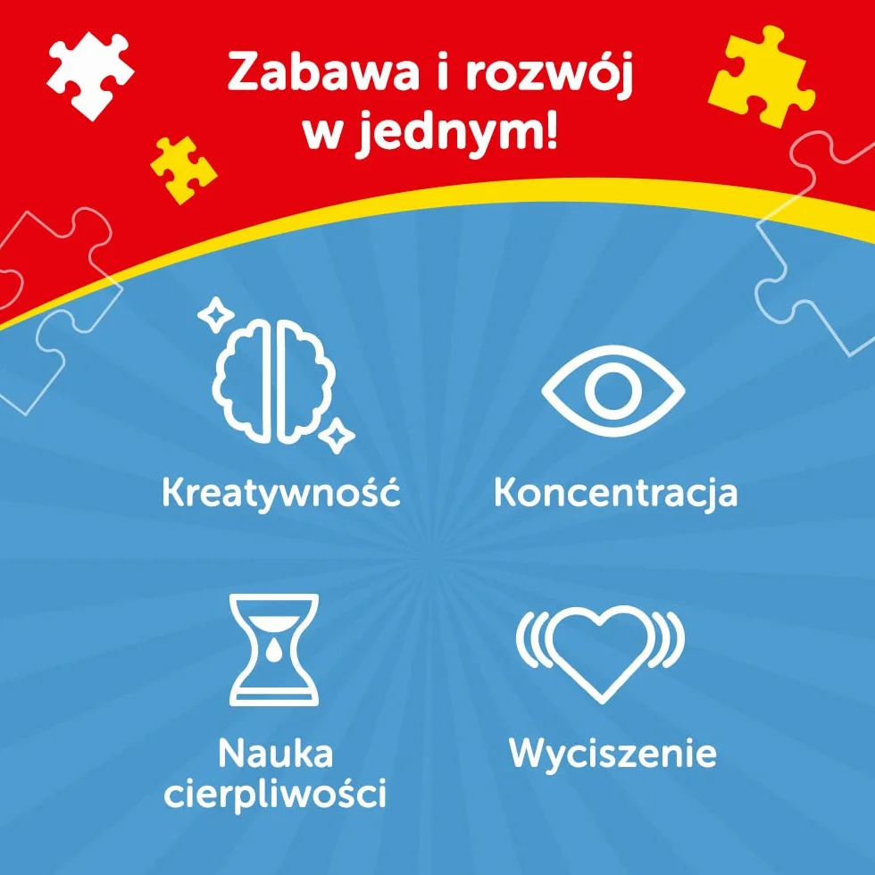 Trefl Puzzle 160 Elementów Ciężarówka w Trasie Kolorowe dla Dzieci od 6 lat