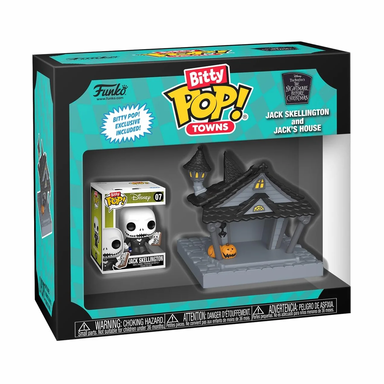 Figurka Funko Pop! Bitty Town: Miasteczko Halloween - Dom Jacka i Jacka