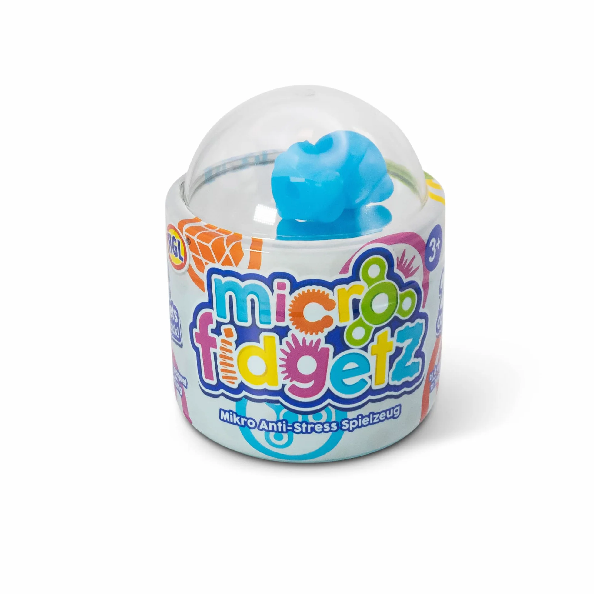 HGL MICRO FIDGETZ Fidget Toy - Mini Fidget Fun z pięcioma zabawkami w każdej kapsule