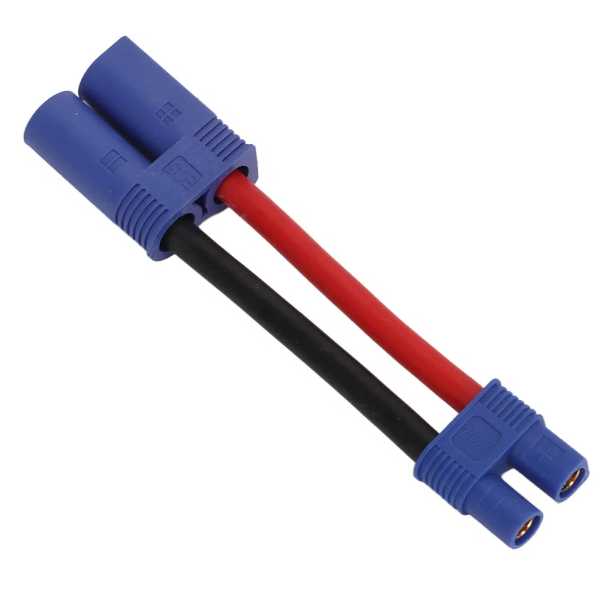 EC5 Męski na EC3 żeński Kabel, 12AWG EC5 Męski na EC3 żeński Adapter Złącza do Podłączenia Akumulatora i ESC dla RC Model Samochodu, Model Samolotu