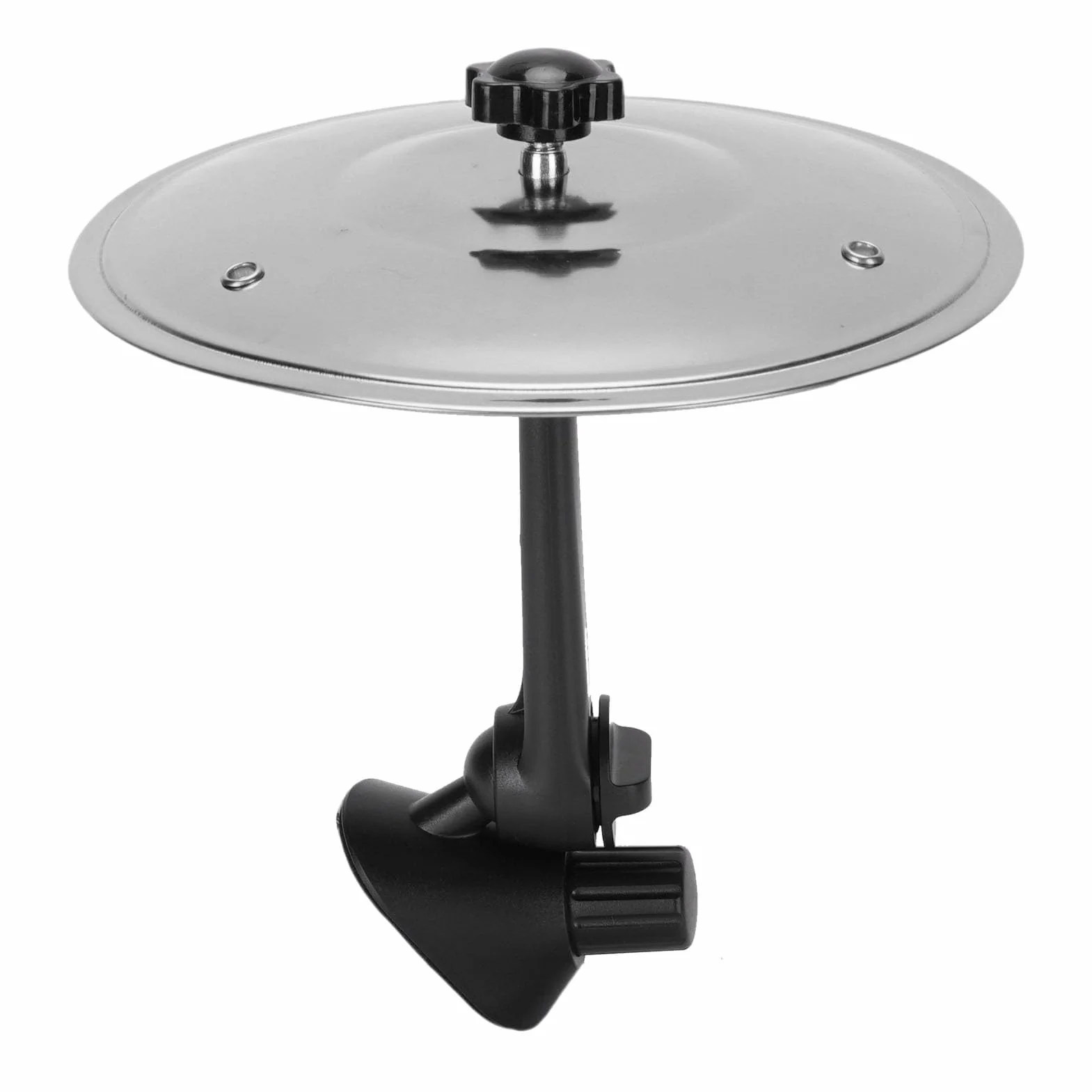 Car Cymbal, Air Vent Mini Bęben Cymbal, Clipon Typ dla Miłośników Muzyki, sprawiają, że Prowadzenie Samochodu będą Zabawniejsze (SILVER)