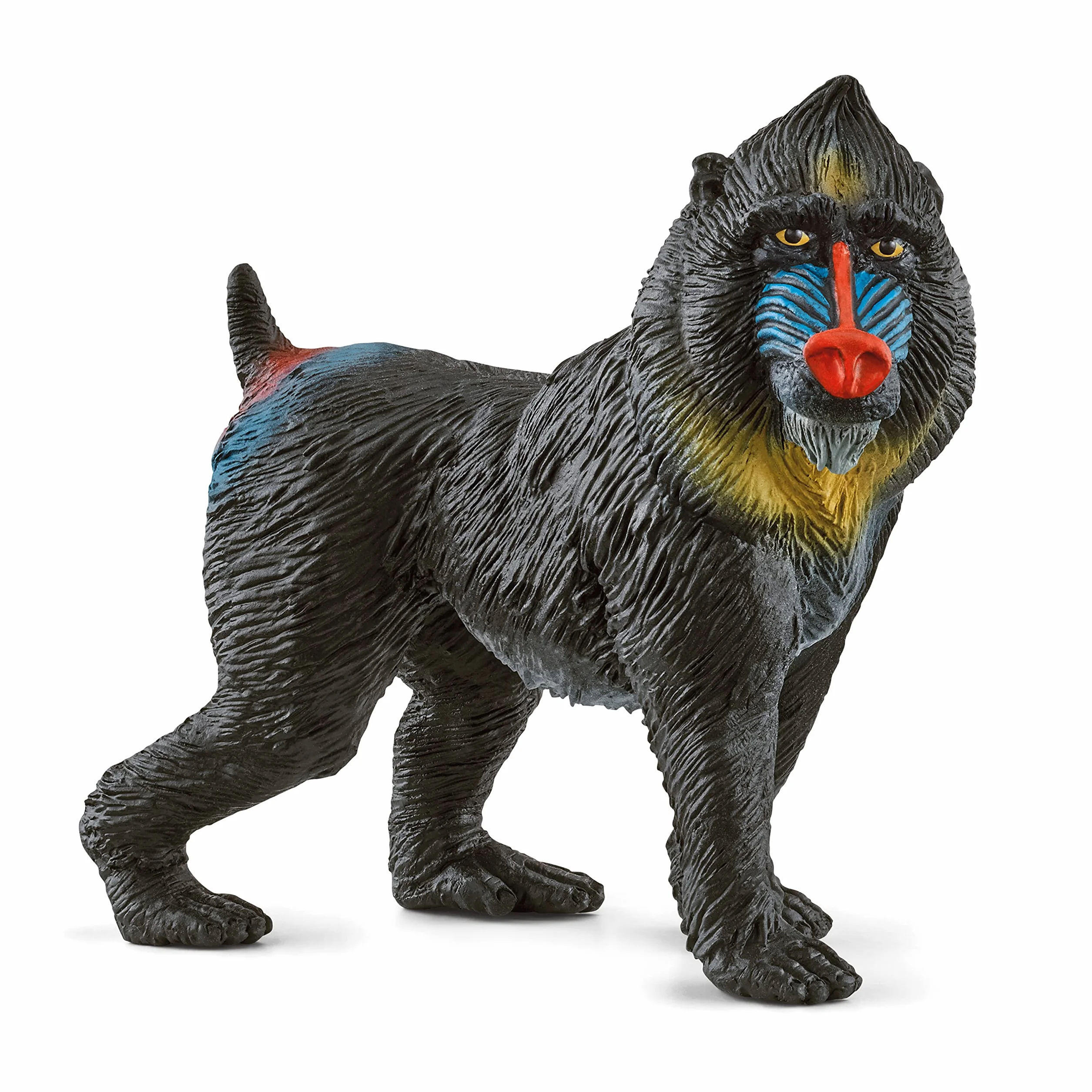 schleich WILD LIFE | Mandryl 14856 | Szczegółowa figurka zwierzęcia | Zabawka zoo | Prezent dla dzieci | Figurka do zabawy od 3 lat | 7 × 3 × 6 cm