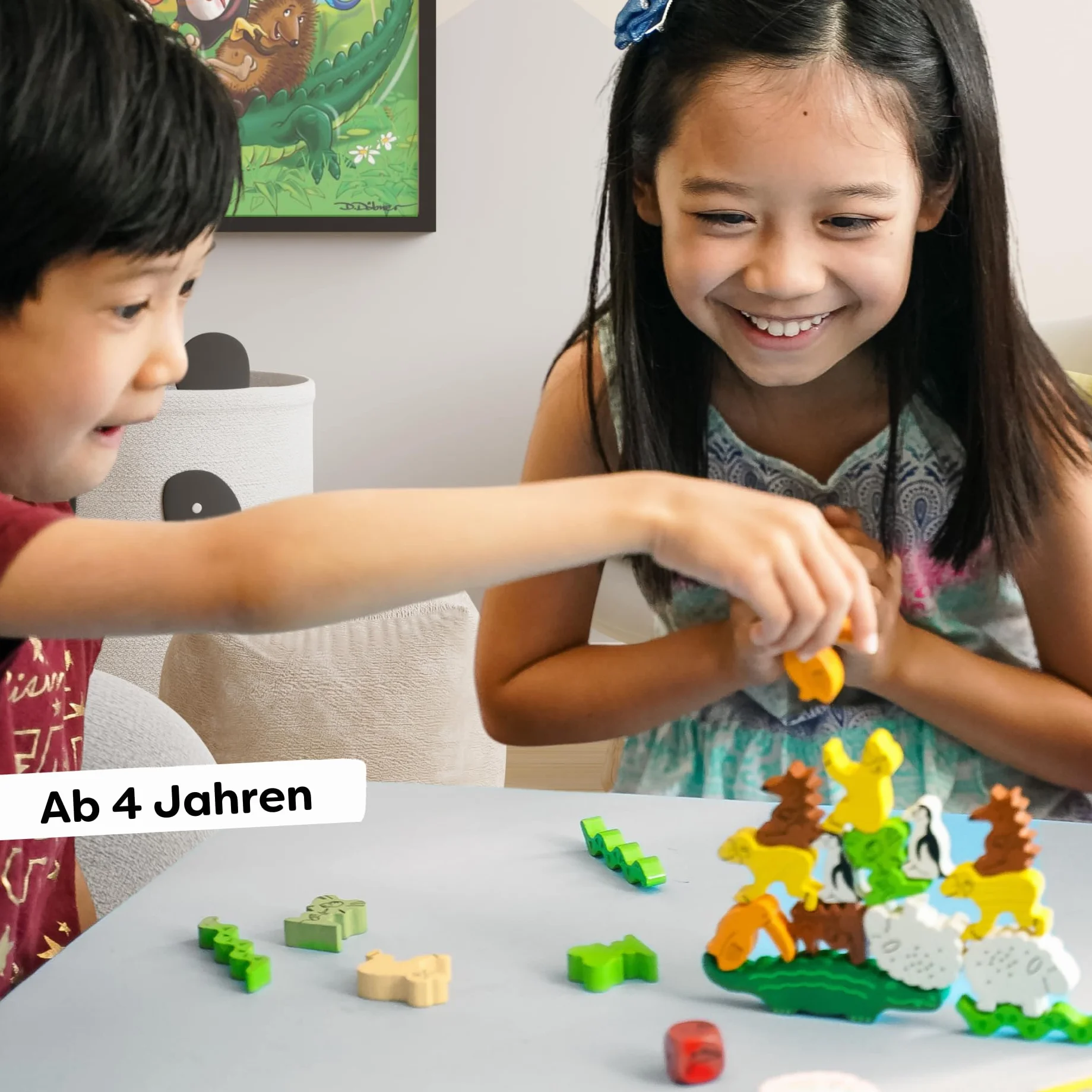 Tier auf Tier: Für 2-4 Spieler