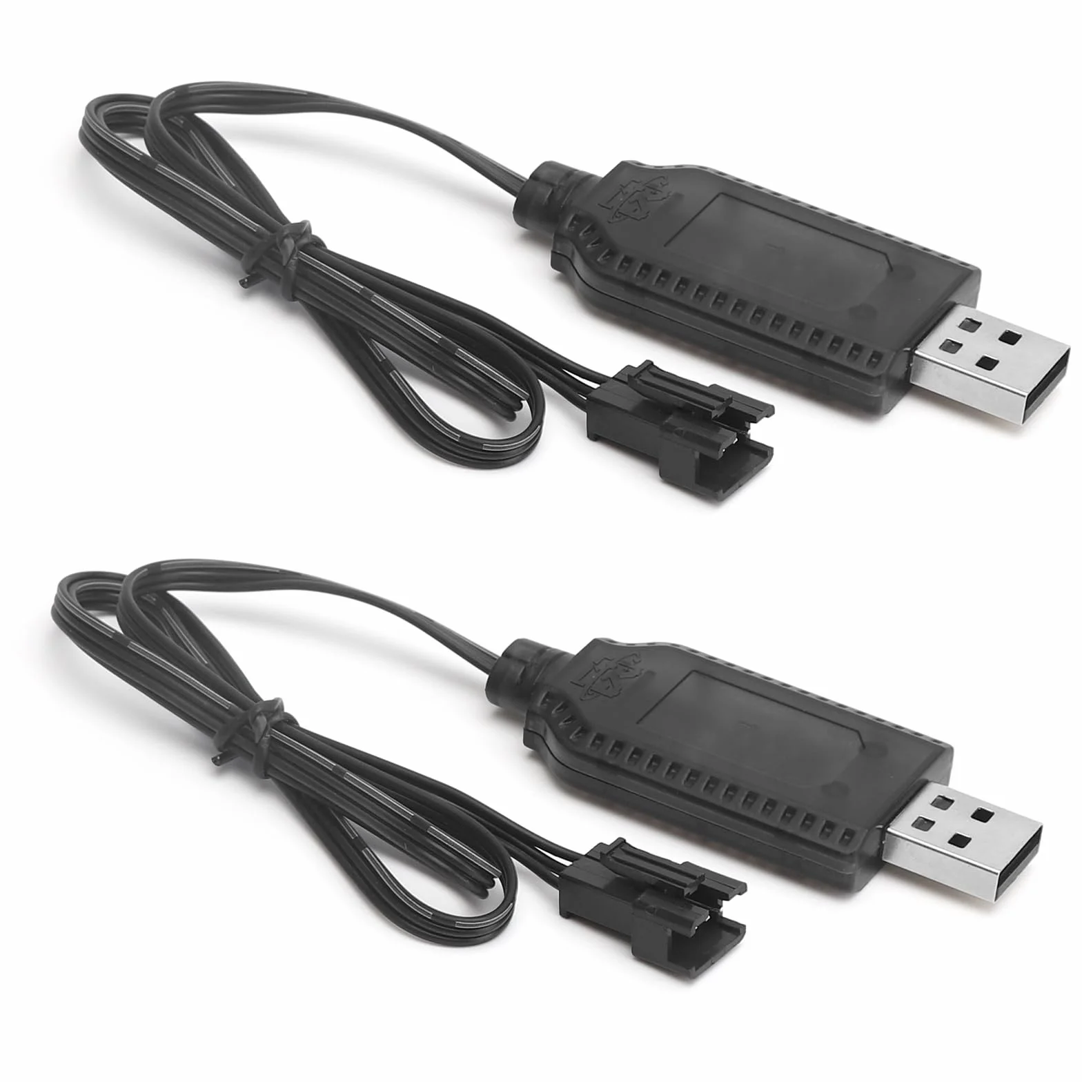 TNSLAND Ładowarka Lipo 7,4 V USB RC z wtyczką SM-3 pin ochrona przed przeładowaniem LED