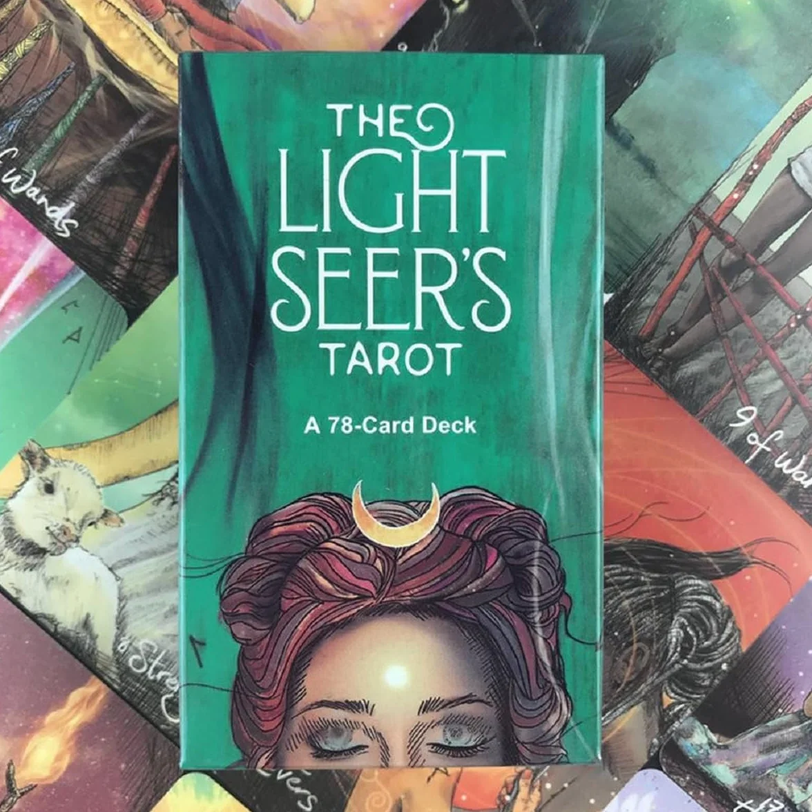 Kiwiom Rider Waite Tarot - holograficzne karty wróżenia dla początkujących, wróżby i karty losu