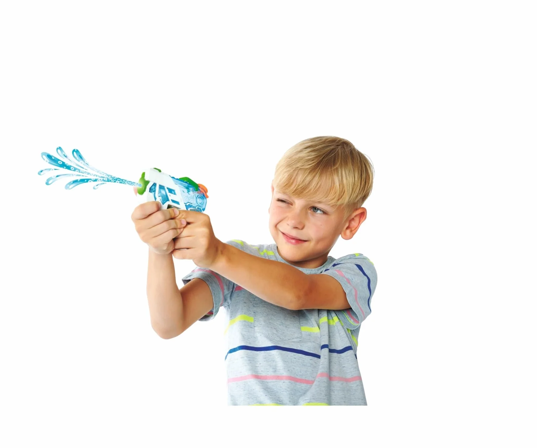 Simba 107276080 - Waterzone Dual Blaster Set, 2 pistolety wodne z otwieranym wizjerem, 12 cm, mechanizm spustowy, od 3 lat