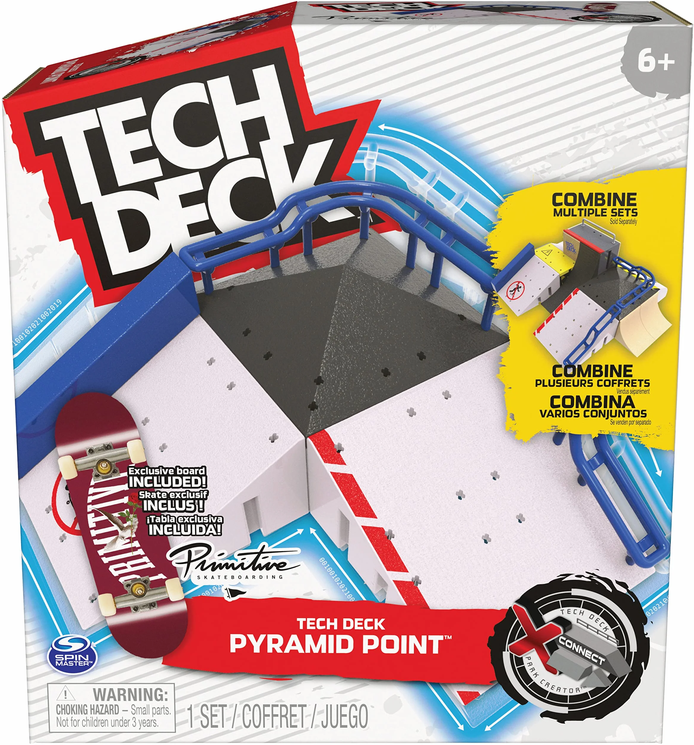 Tech Deck X-Connect Fingerboard z Akcesoriami, Od 6 Lat (losowy zestaw)