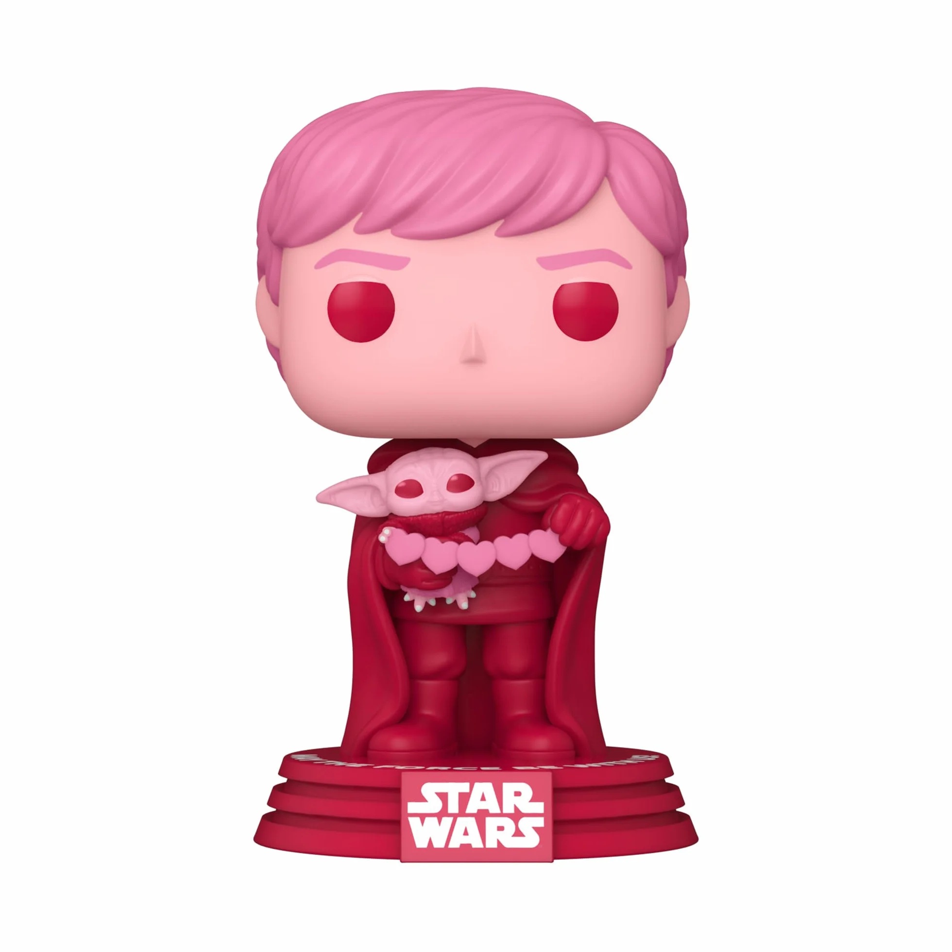 Funko Pop Star Wars Walentynkowa Figurka winylowa Luke i Grogu
