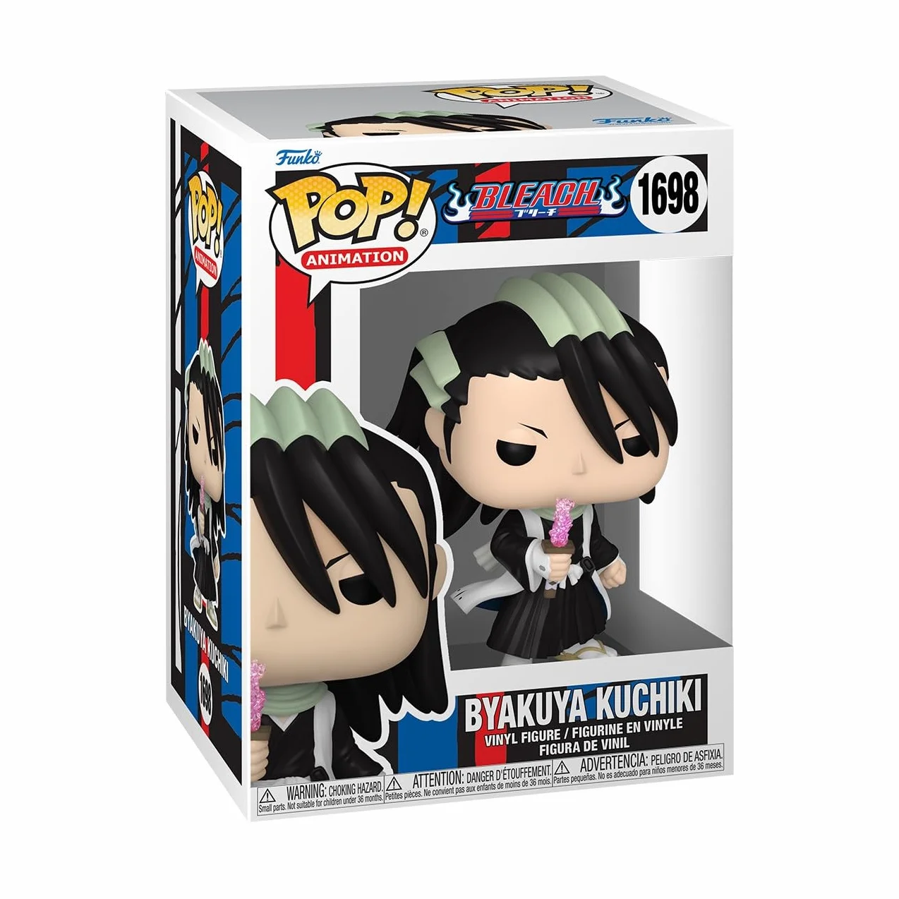 Funko POP! Animation: BLEACH - Byakuya Kuchiki - Bleach - Kolekcjonerska figurka winylowa - Pomysł na prezent - Oficjalny towar - Zabawki dla dzieci i dorosłych - Fani anime