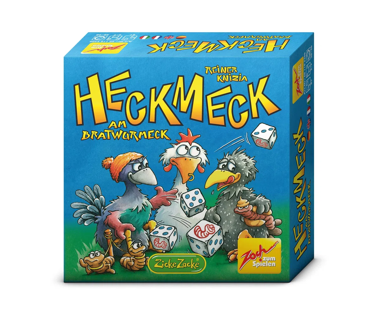 Heckmeck am Bratwurmeck: Für 2-7 Spieler. Spieldauer: 20-30 Minuten