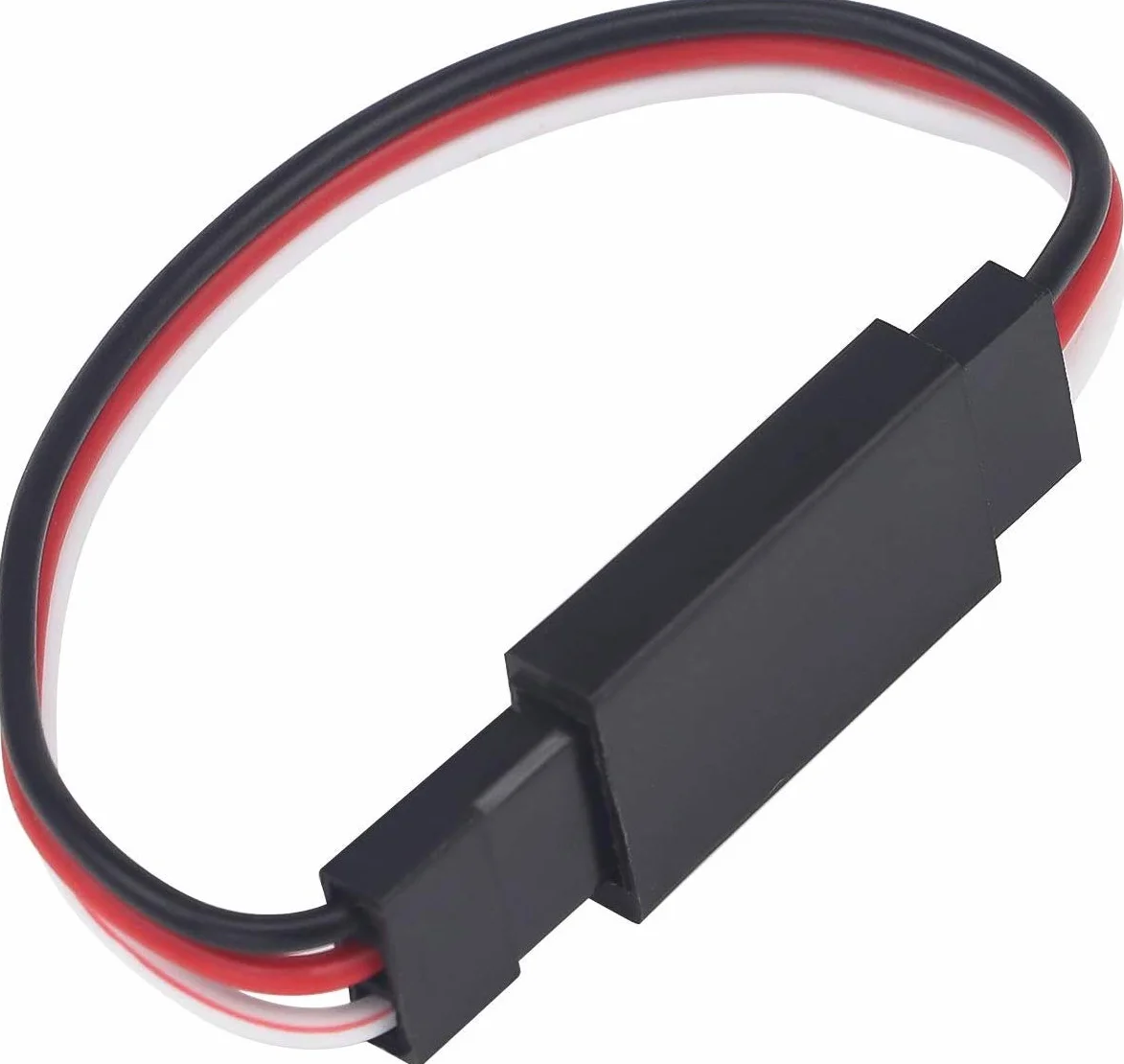 GTIWUNG 30 x przedłużacz serwomechanizmu w stylu JR, kable serwo, 3-pinowy przedłużacz 22AWG 60 rdzeni męski na żeński Futaba JR do pilota zdalnego sterowania, 5 rozmiarów, po 6 szt