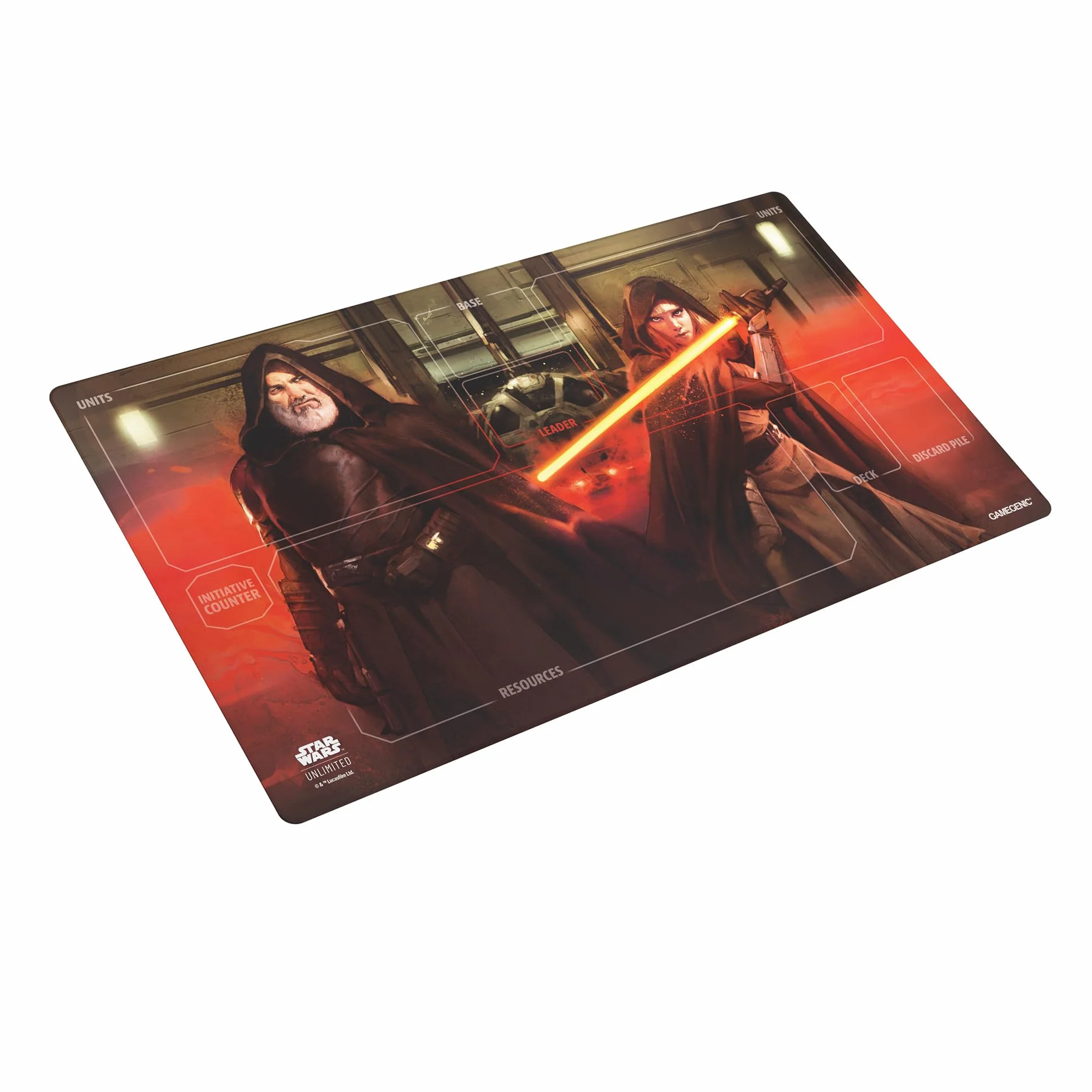 Gamegenic, Star Wars: Unlimited Game Mat – Baylan & Shin Hati, rozmiar: 61 x 35 cm, grubość: 2 mm