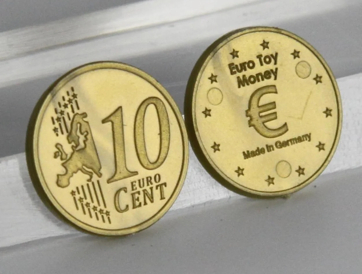 WISSNER 80610.08 aktiv lernen - 80 euro monety arytmetyczne - RE-Plastic, od 3 do 99 lat