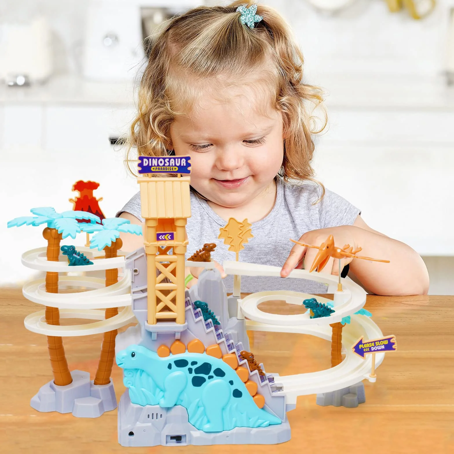 Zabawka przygodowa do wspinaczki na schody, inteligencja, edukacyjne puzzle, dla małych dzieci, chłopców i dziewczynek