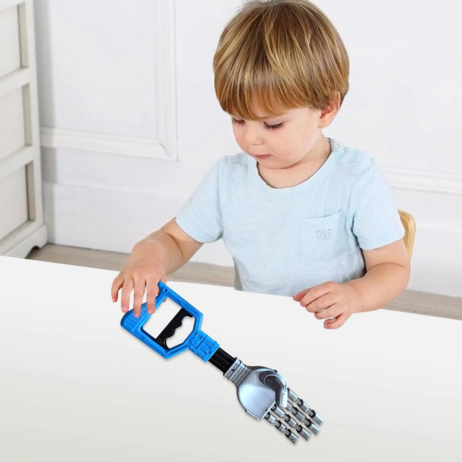 Robotic Arm Grabber Tool Interactive Toy - Educational | Robot Arm Hand Grabber with Robust Build & Vivid Finish Matte Texture for Fine Motor Toys Hand Eye Coordination Play Activity