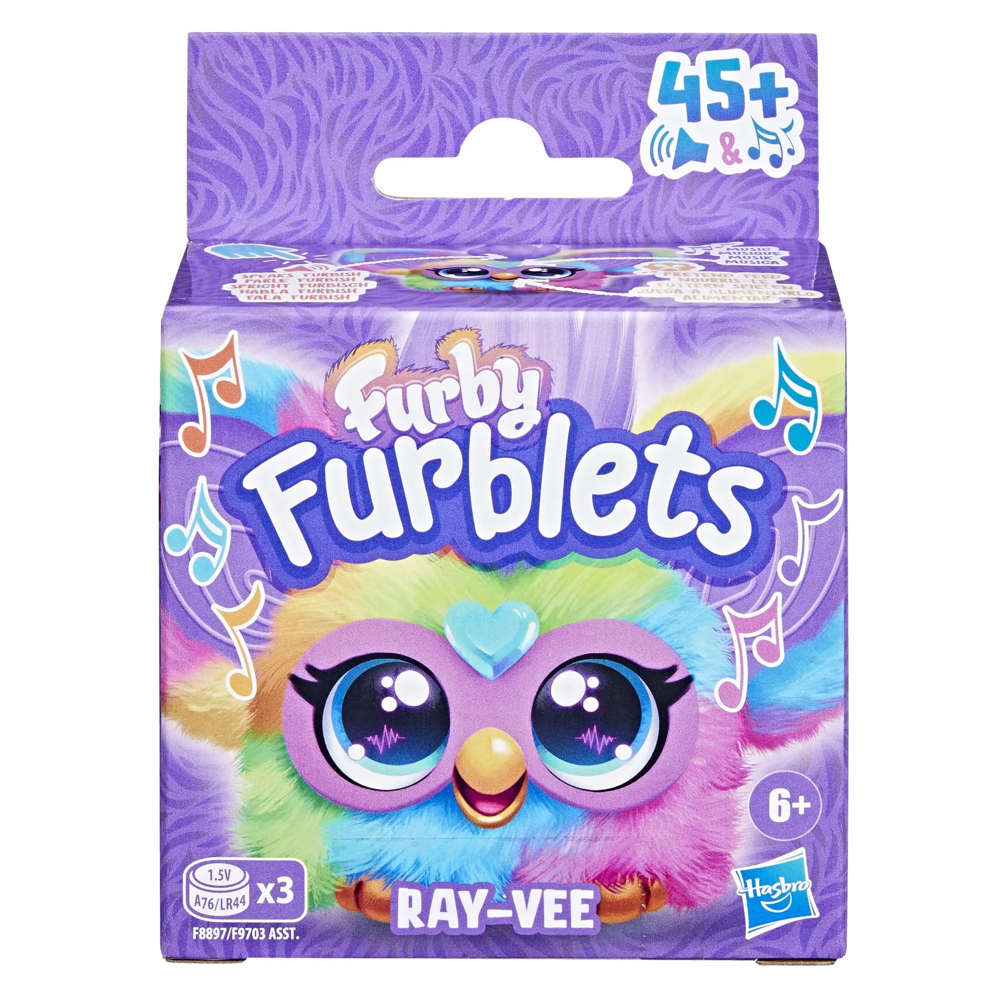 Furby Ray-Vee Furblets Zabawka Interaktywna, Wielokolorowy, Od 6 Lat