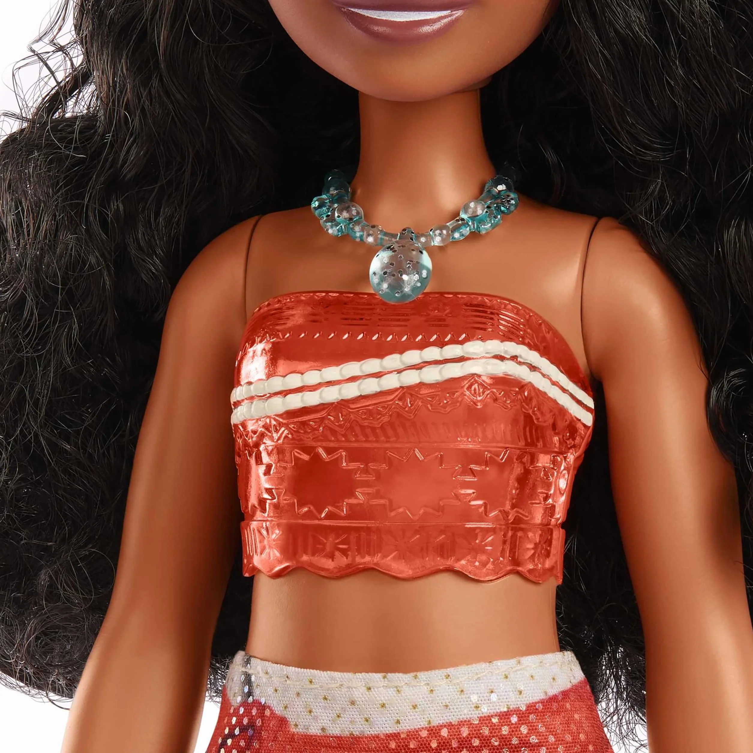 Mattel Księżniczka Disneya Vaiana Lalka z punktami zgięcia, ubrankiem i akcesoriami inspirowanymi filmem Disneya, prezent dla dzieci HPG68