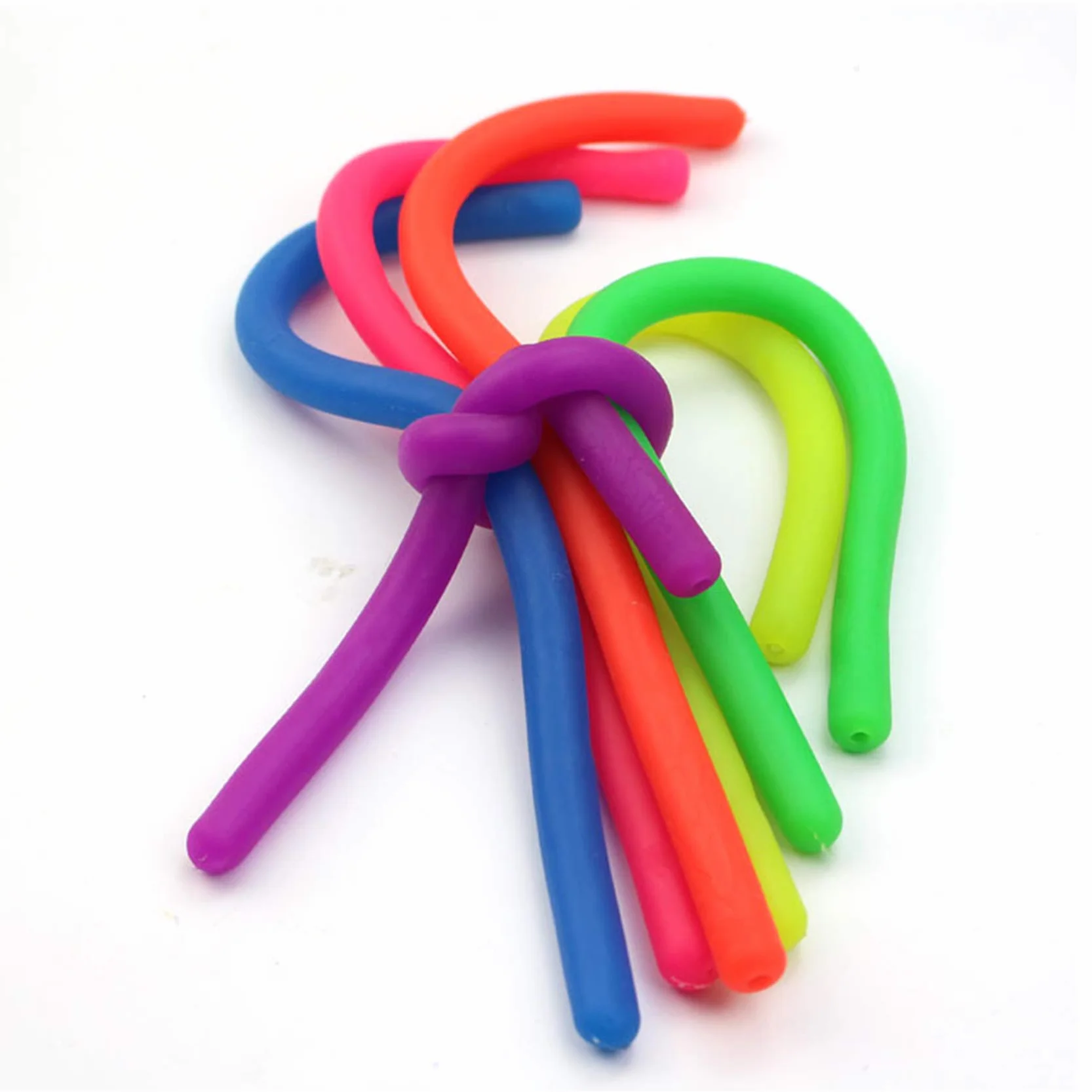 Zayin Rozciągliwe makaron Fidget / zabawki sensoryczne- rozciąga się od 25 cm do 20 stóp