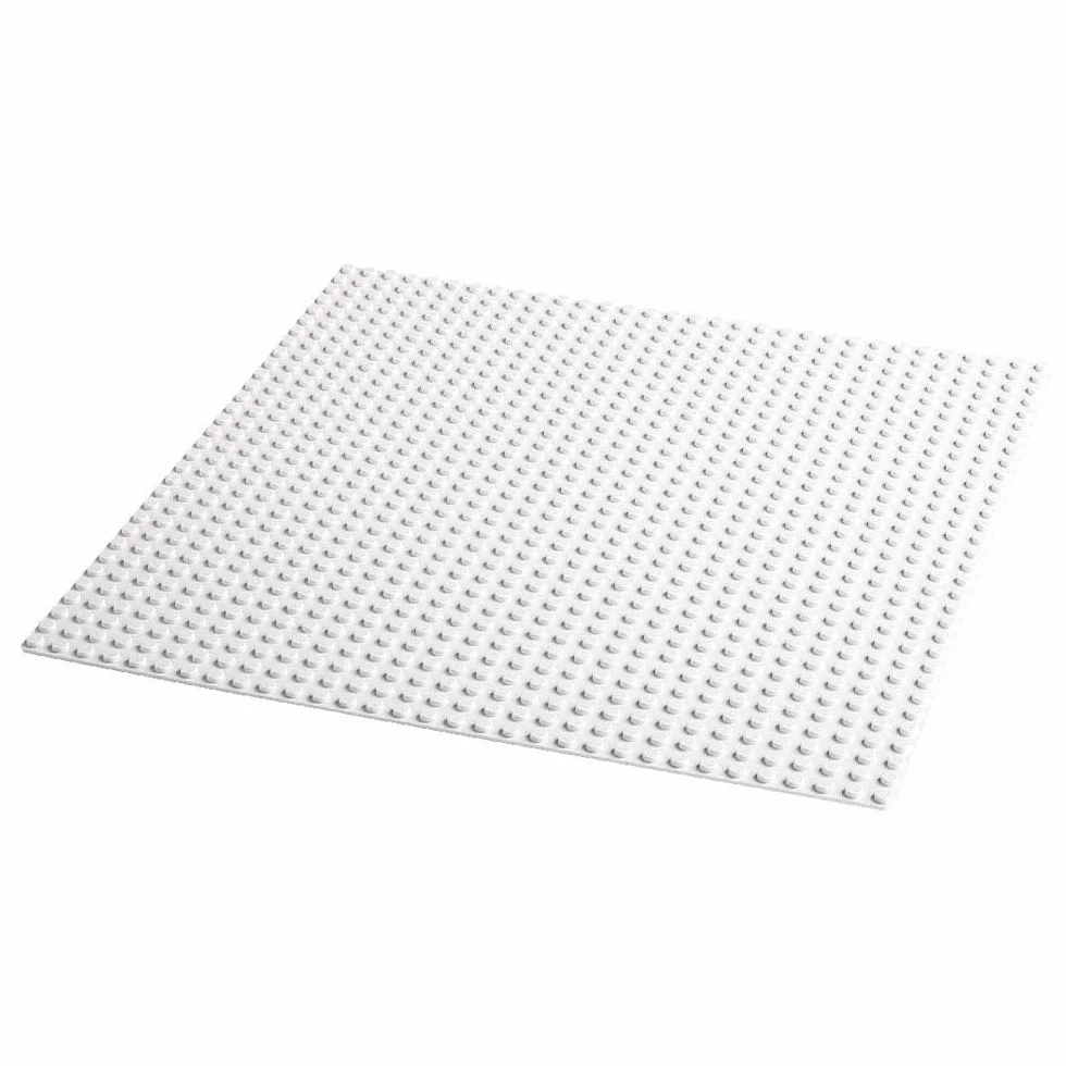 LEGO 11026 Classic Biała Płytka Konstrukcyjna pod Klocki, Prezent dla Dzieci od 4 lat