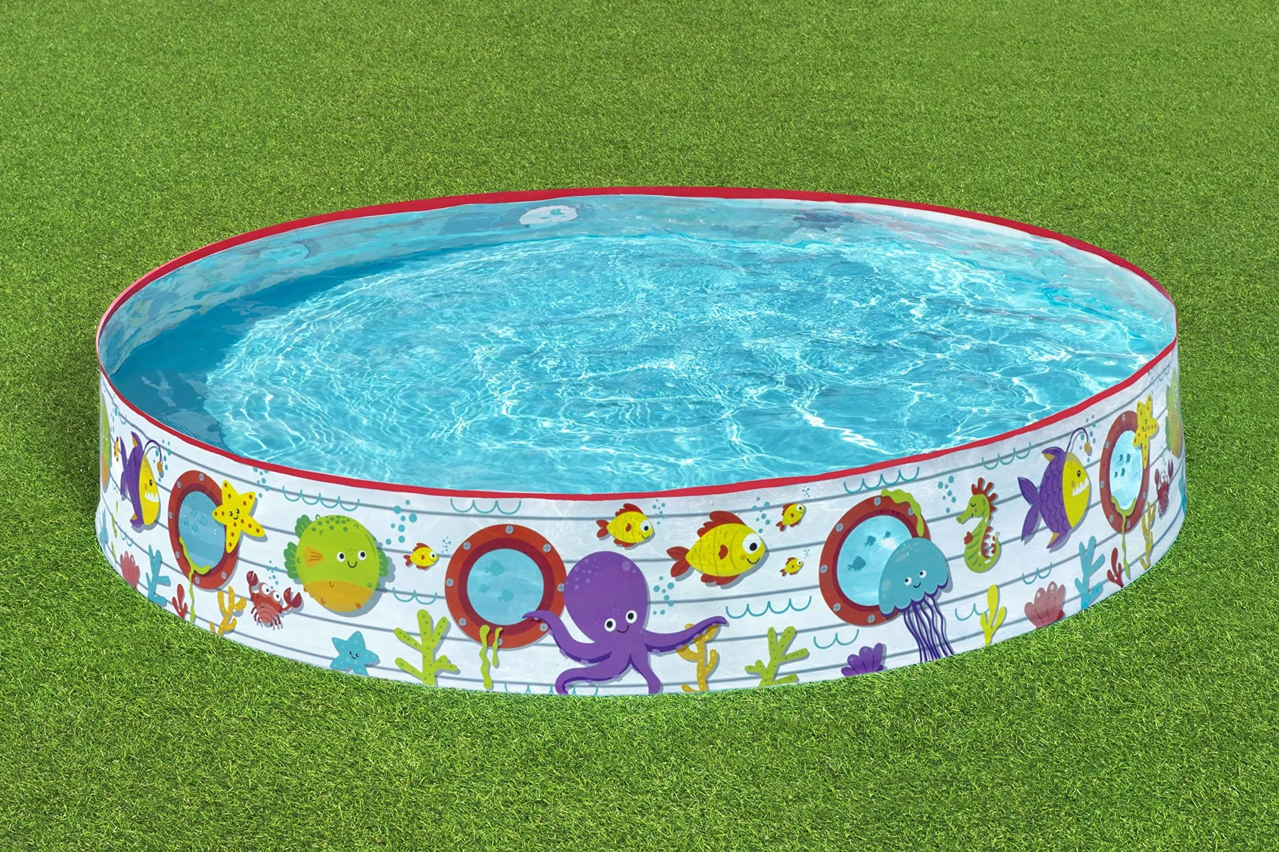 Bestway 1055029Xxx21 Φ60" X H10"/Φ1.52M X H25Cm Fill 'N Fun Pool