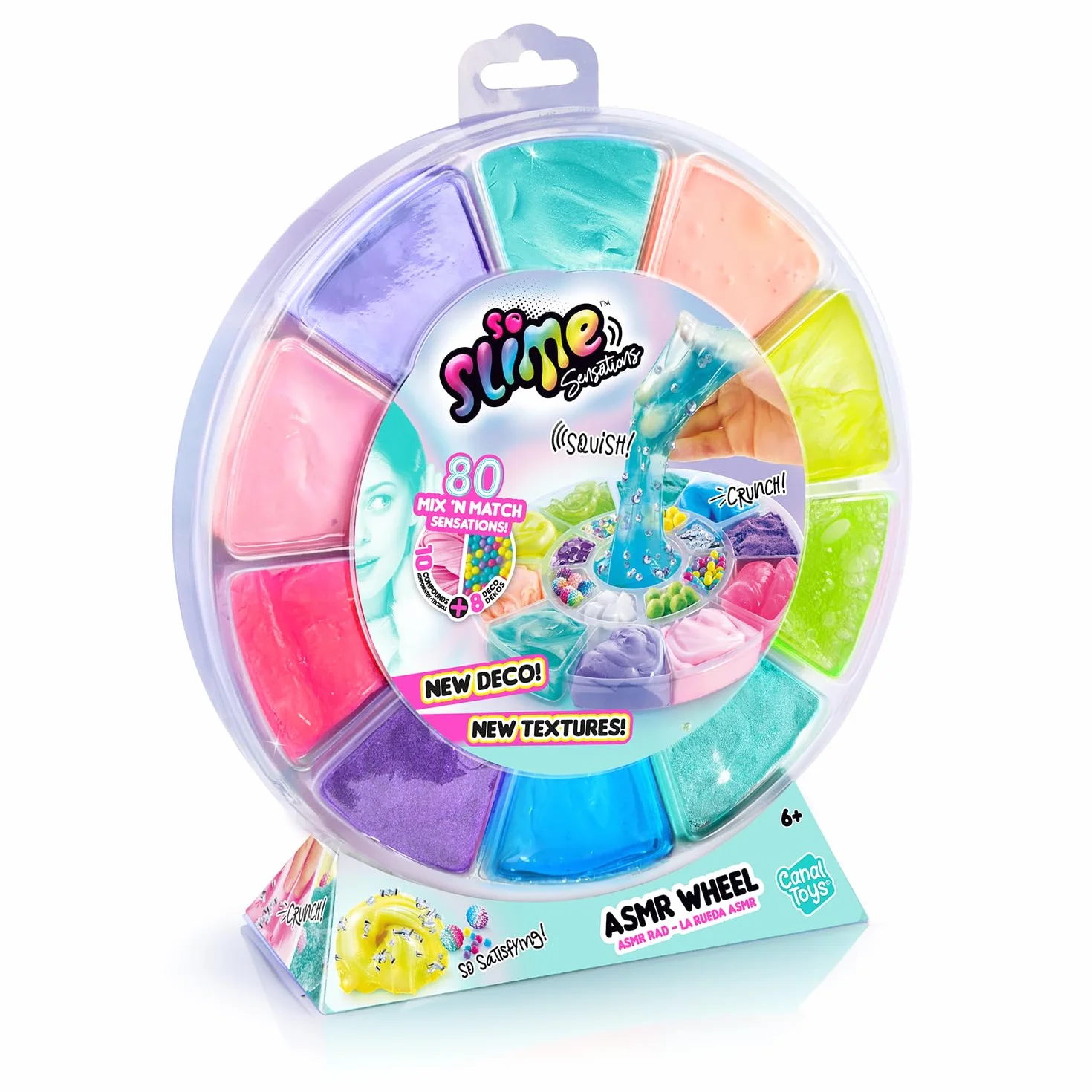 Canal Toys - Koło Slime ASMR, wielokolorowe