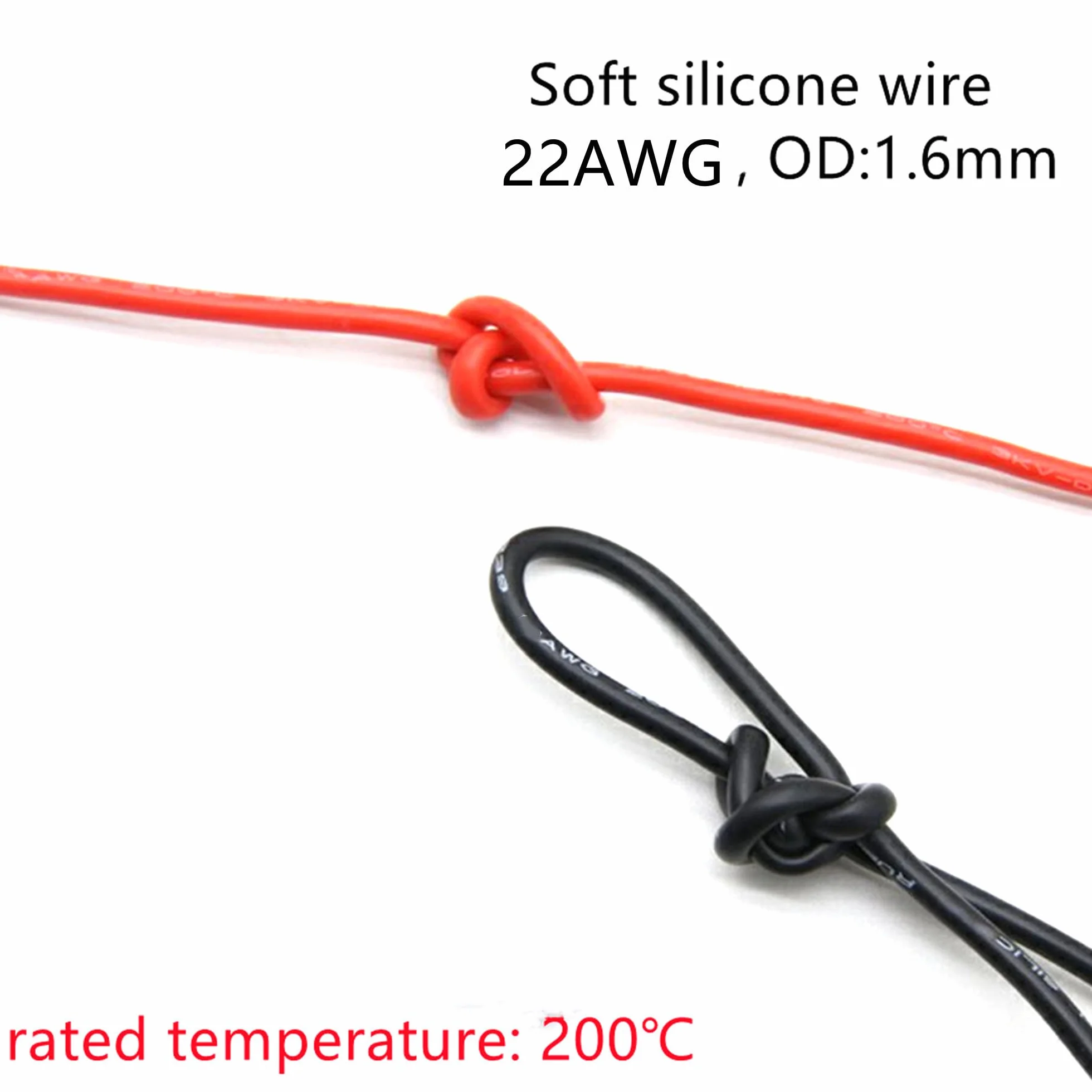 10 zestawów Jst XH 2,54 mm 4-pinowe wtyczki z 150 mm 22 AWG miękkim kablem silikonowym i gniazdem XH2,54 4P