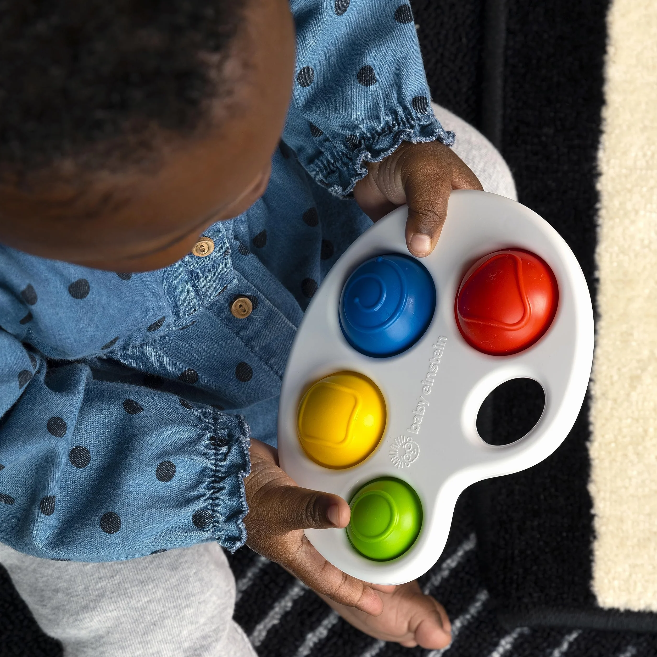 Baby Einstein Color Pop Palette zabawka sensoryczna na 6 miesięcy i więcej
