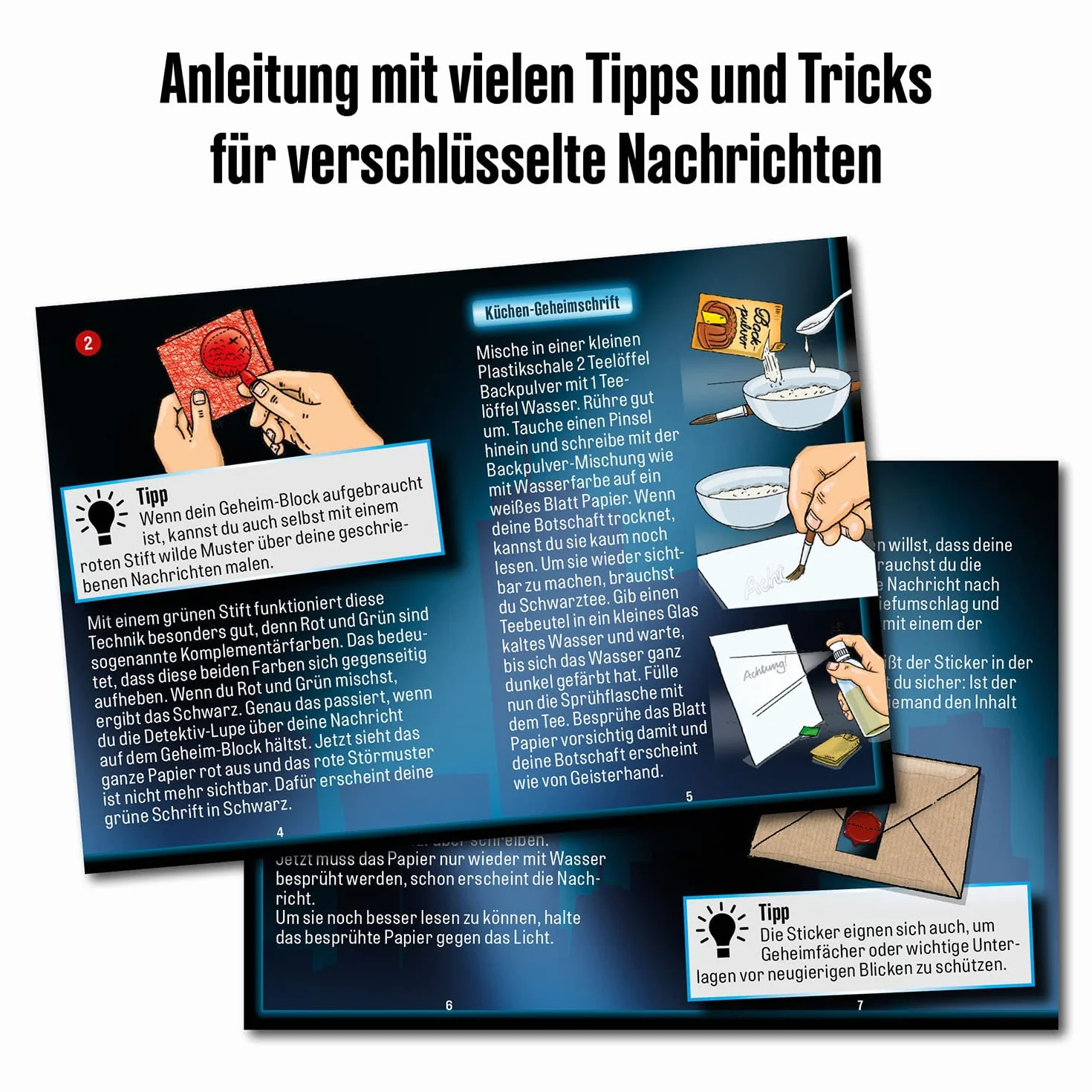 Die drei ??? Geheime Botschaften: Detektiv-Set