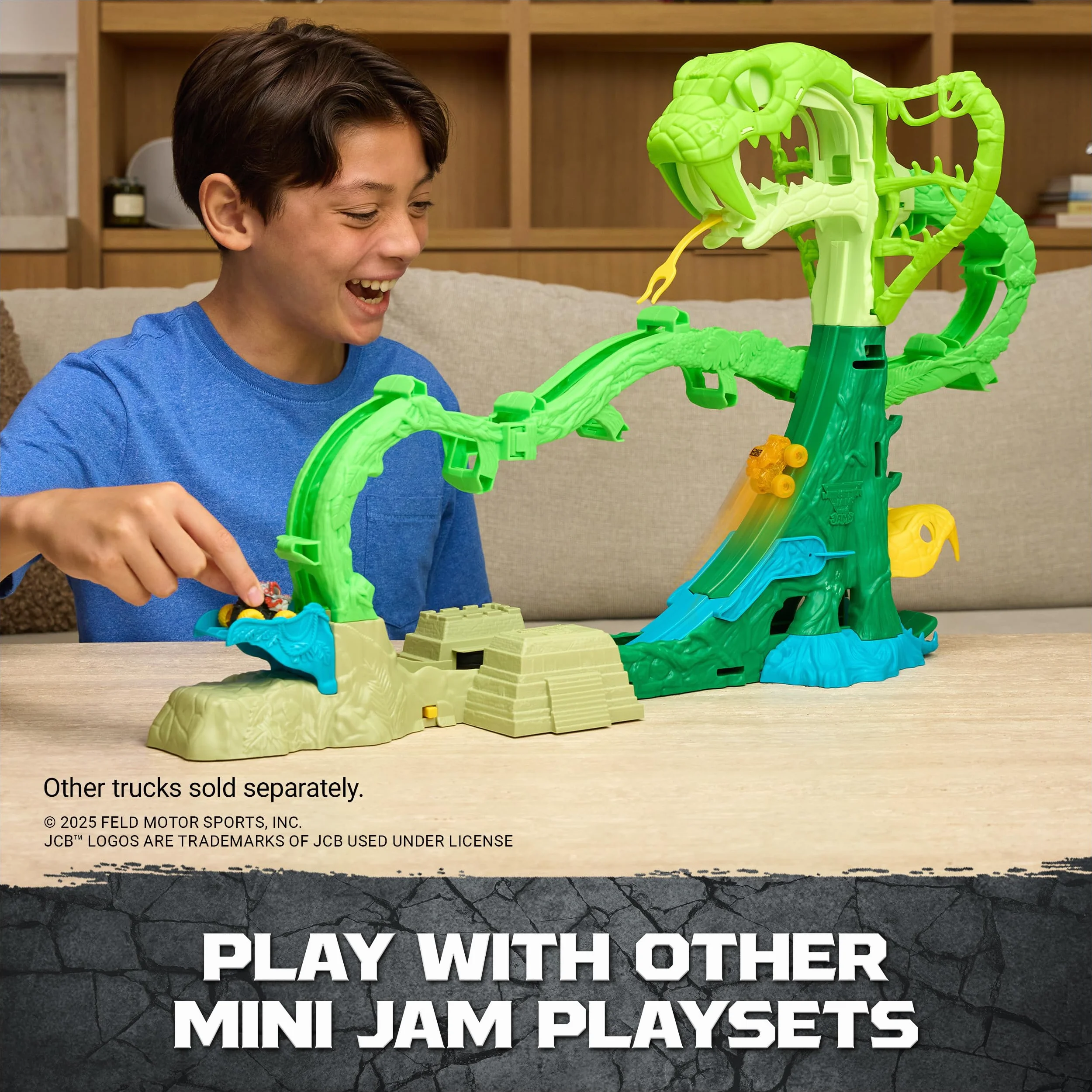 Monster Jam Zabawka ciężarówka Mini Jams 5PK Marvel